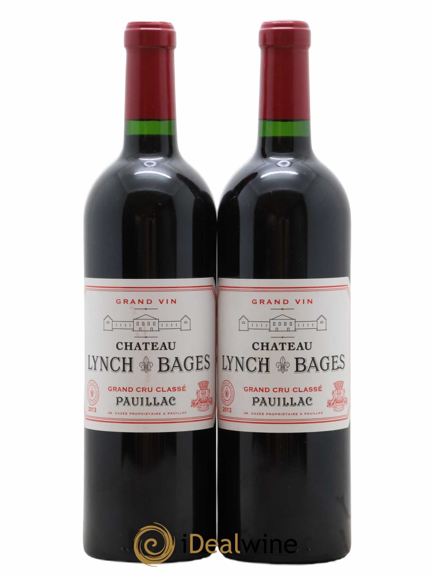 Château Lynch Bages 5ème Grand Cru Classé 2013 - Lot de 2 bouteilles - 0