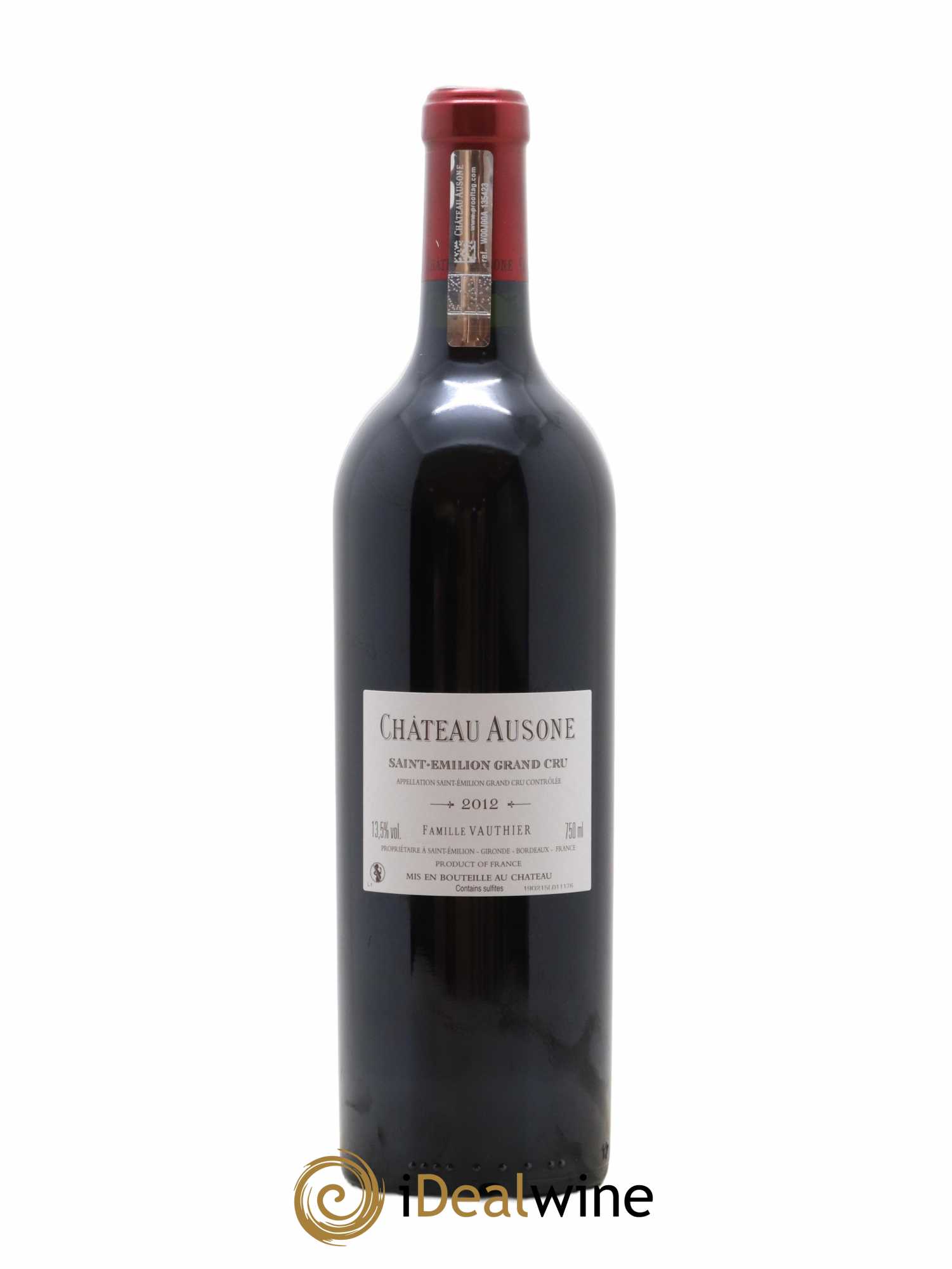 Château Ausone 1er Grand Cru Classé A 2012 - Lot de 1 bouteille - 1