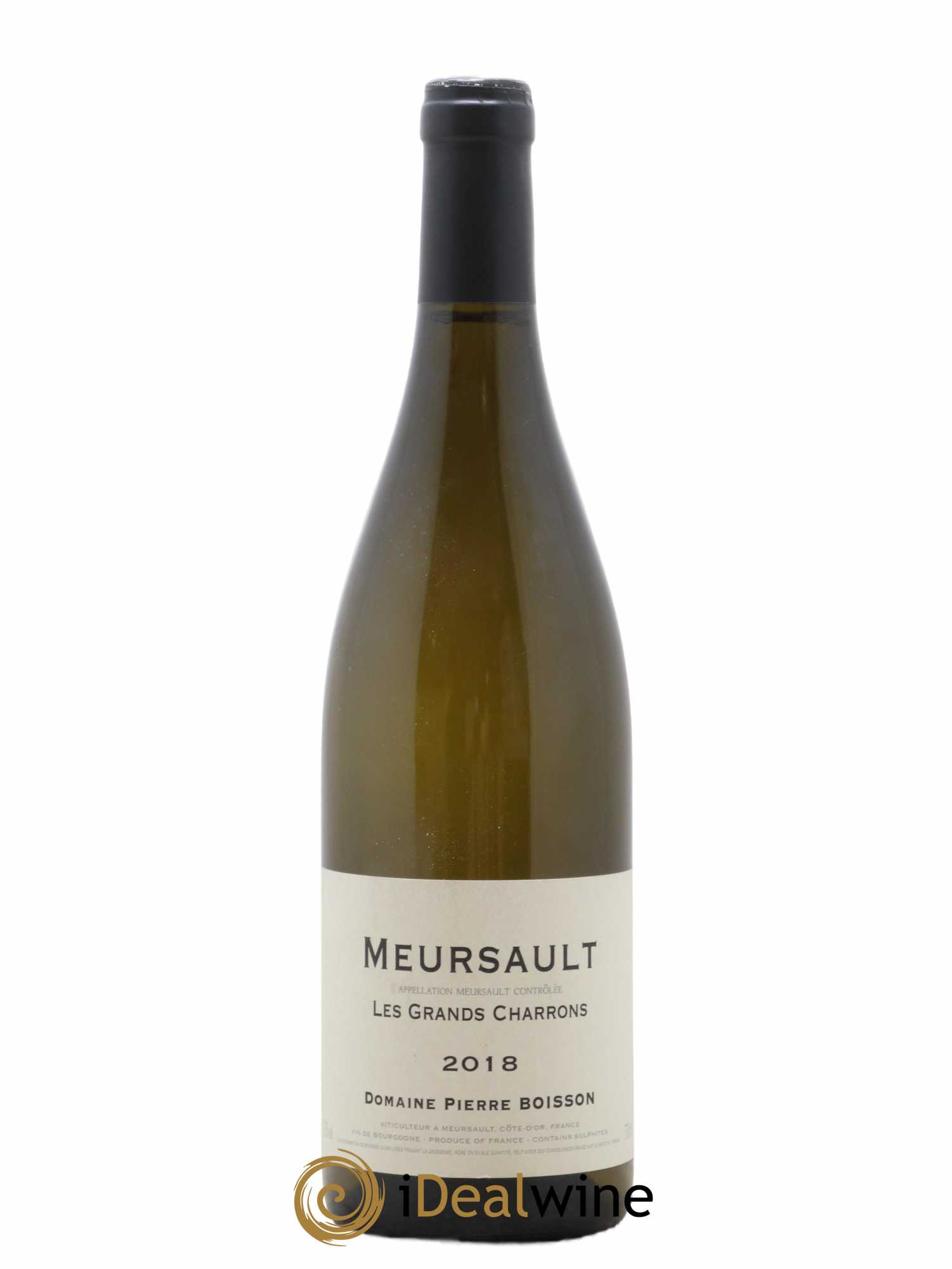 Meursault Les Grands Charrons Pierre Boisson (Domaine) 2018 - Lot de 1 bouteille - 0