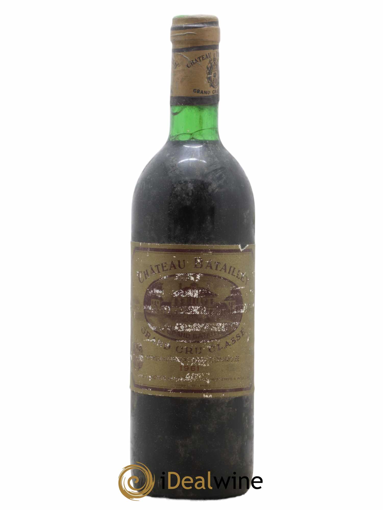 Château Batailley 5ème Grand Cru Classé 1961 - Lot de 1 bouteille - 0