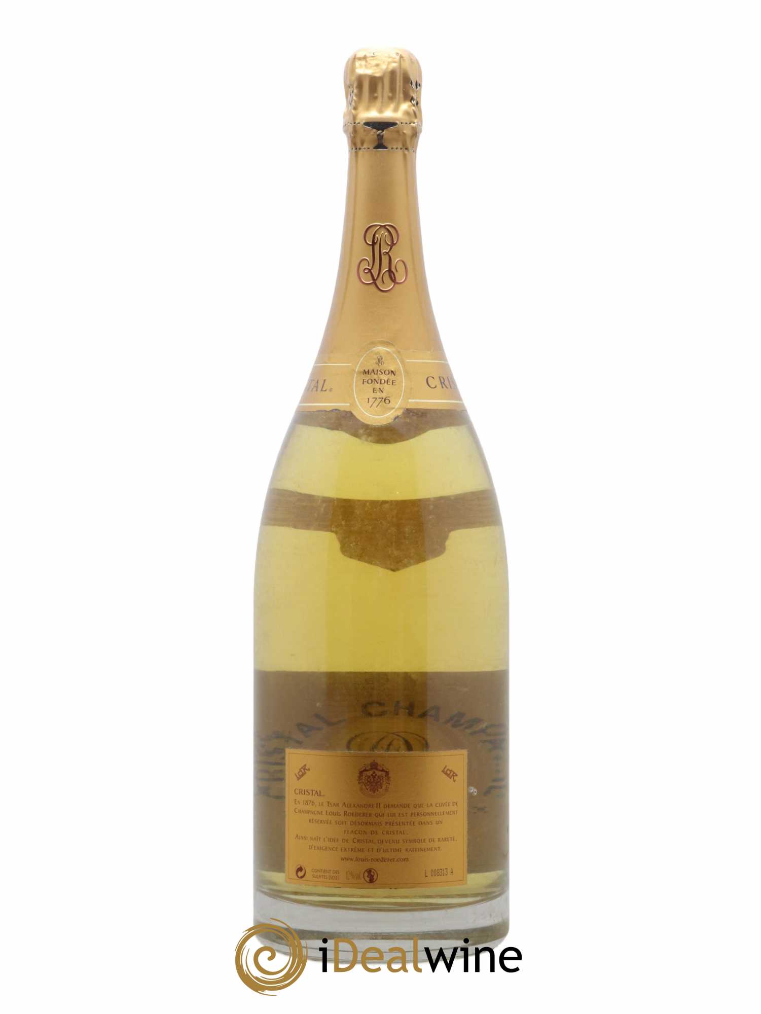 Cristal Louis Roederer 2004 - Lot of 1 magnum - 1