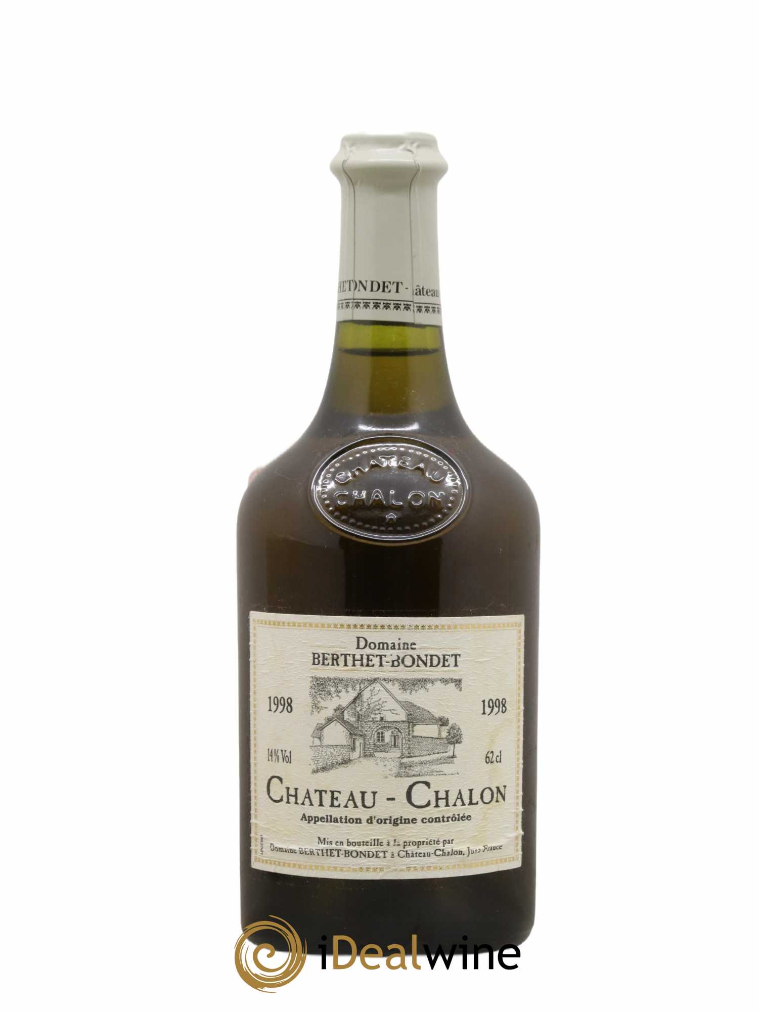 Château-Chalon Domaine Berthet Bondet 1998 - Lot de 1 bouteille - 0