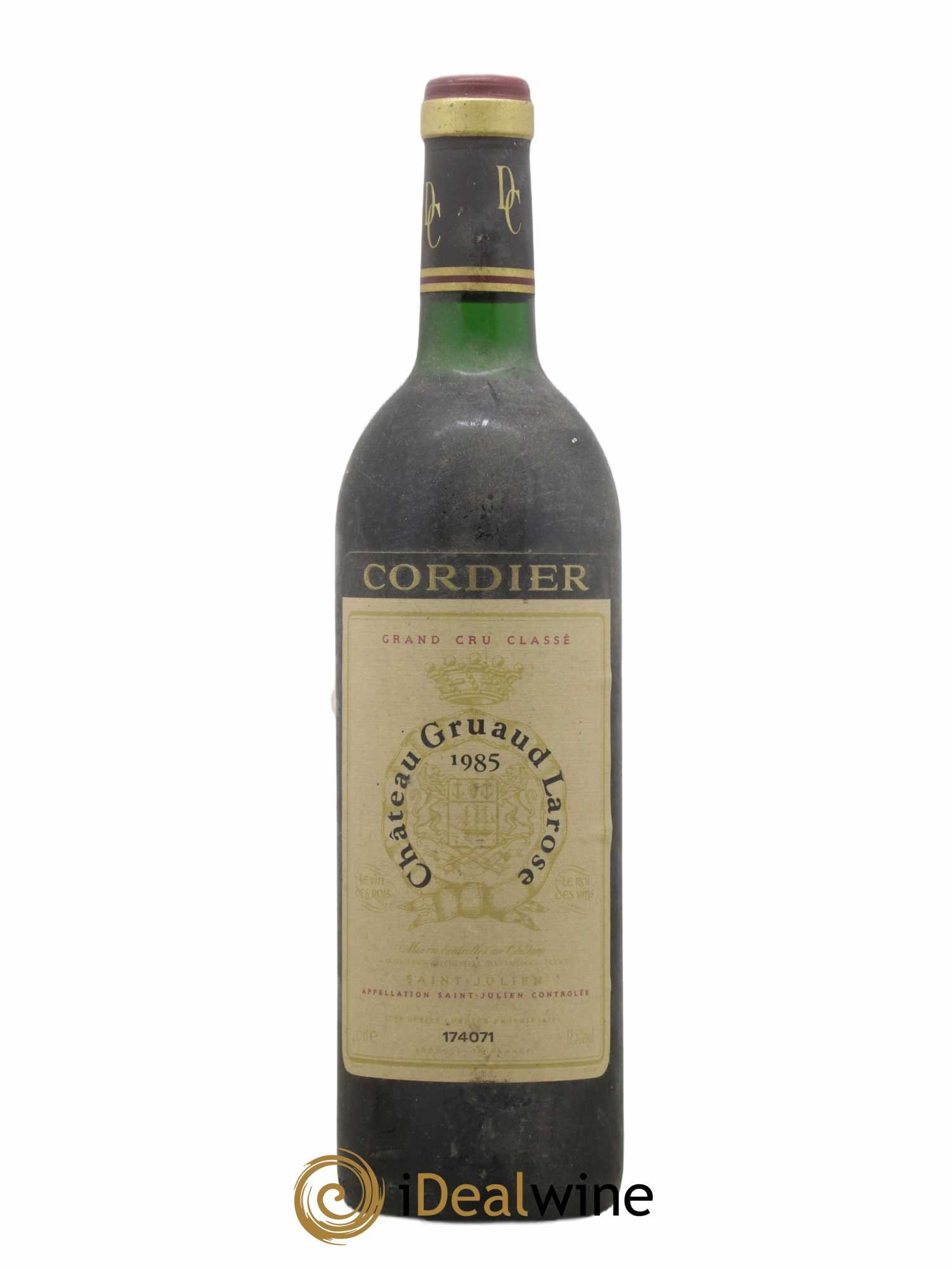 Château Gruaud Larose 2ème Grand Cru Classé 1985 - Lot de 1 bouteille - 0