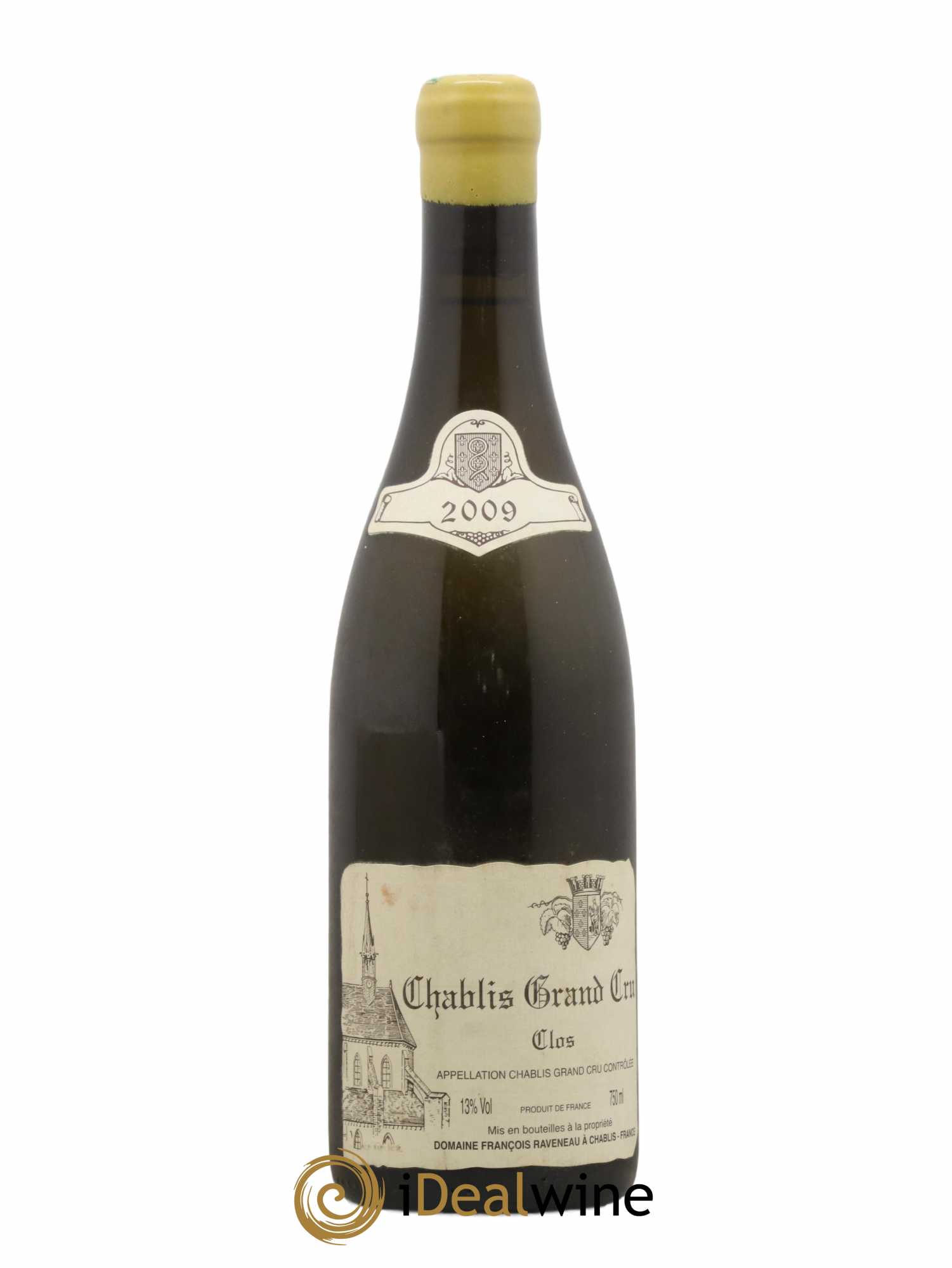 Chablis Grand Cru Clos Raveneau (Domaine) 2009 - Posten von 1 Flasche - 0