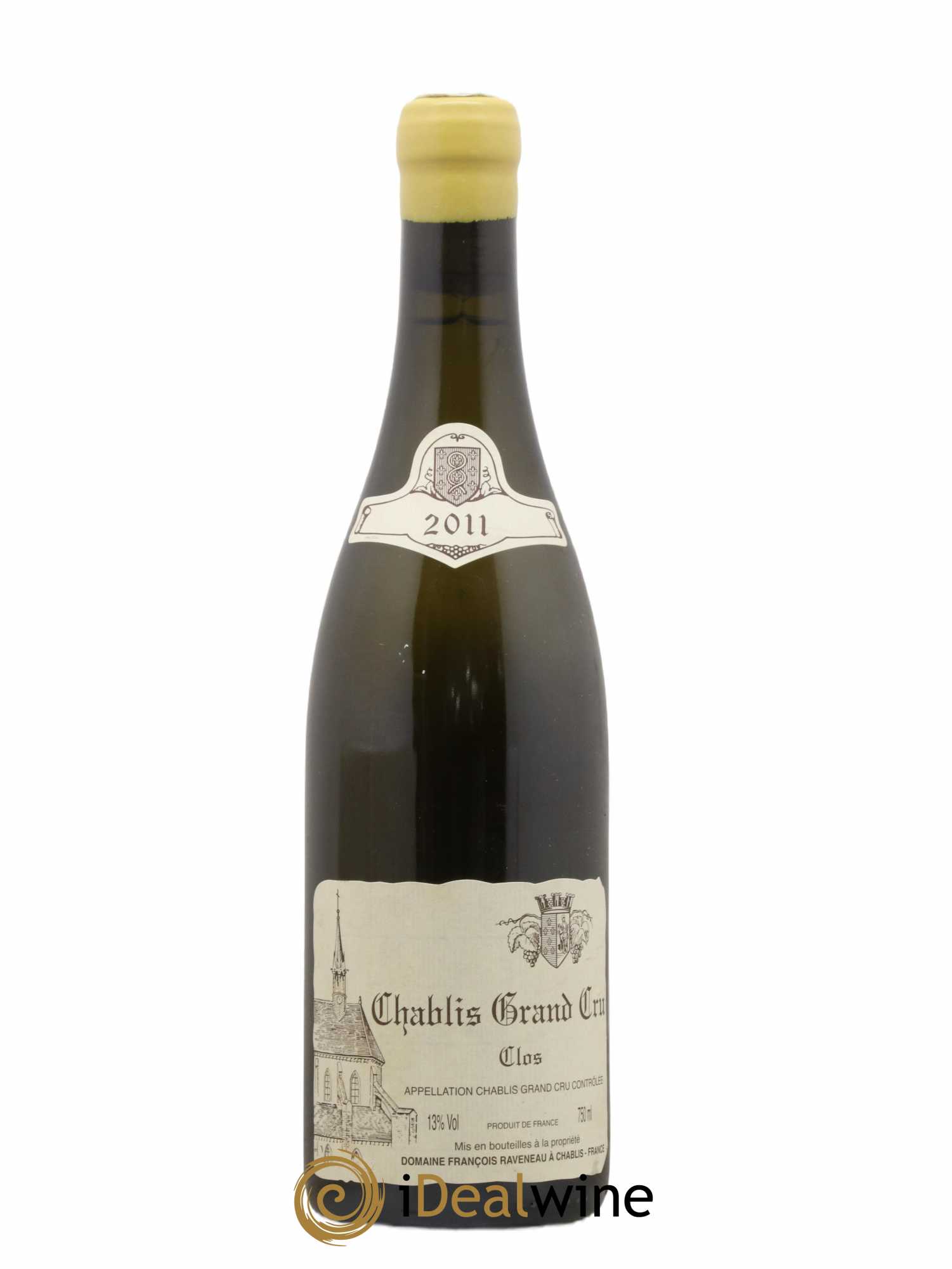 Chablis Grand Cru Clos Raveneau (Domaine) 2011 - Lot de 1 bouteille - 0