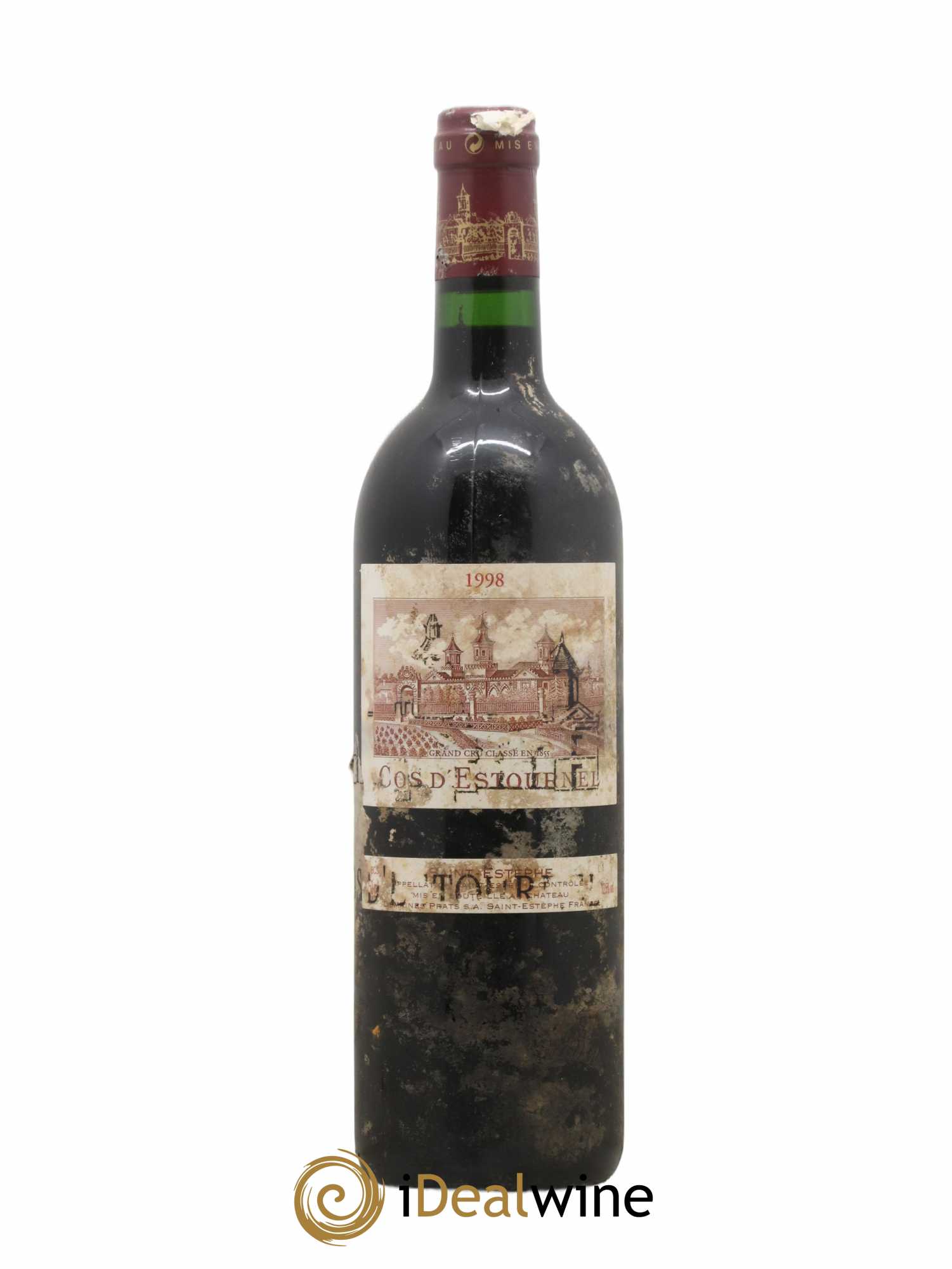 Cos d'Estournel 2ème Grand Cru Classé 1998 - Lot de 1 bouteille - 0
