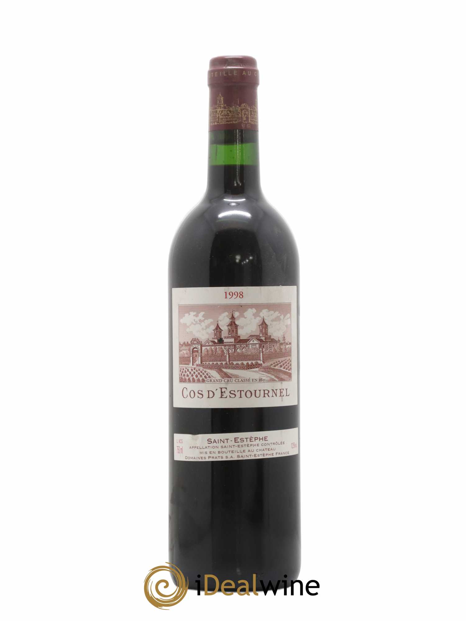 Cos d'Estournel 2ème Grand Cru Classé 1998 - Lot of 1 bottle - 0
