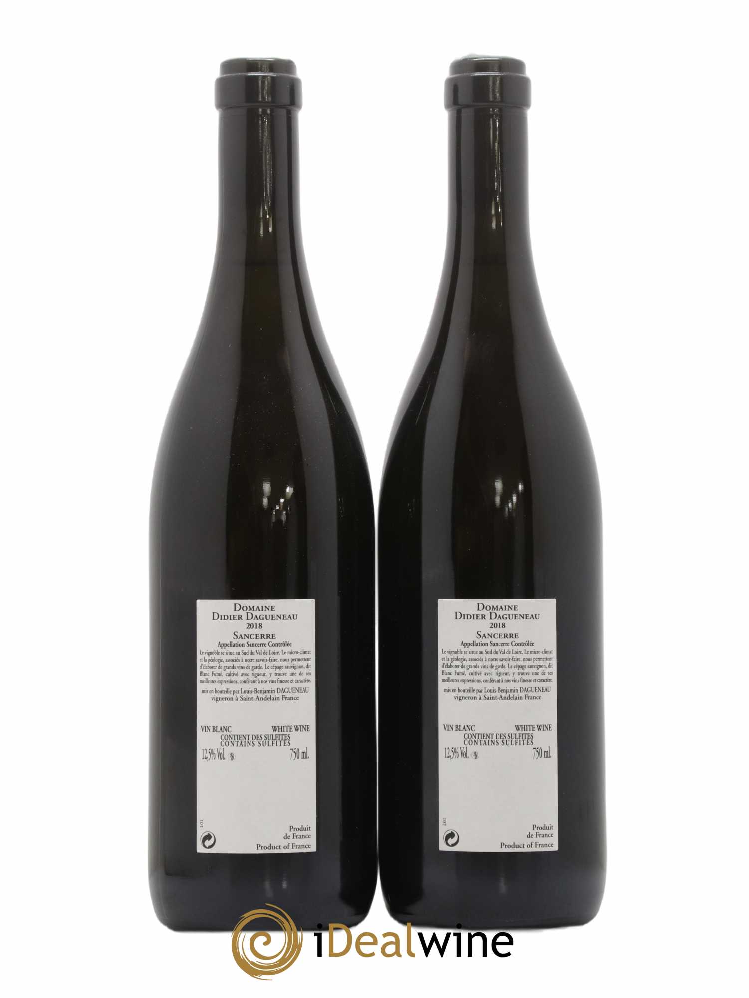 Sancerre En Chailloux Dagueneau 2018 - Lot de 2 bouteilles - 1