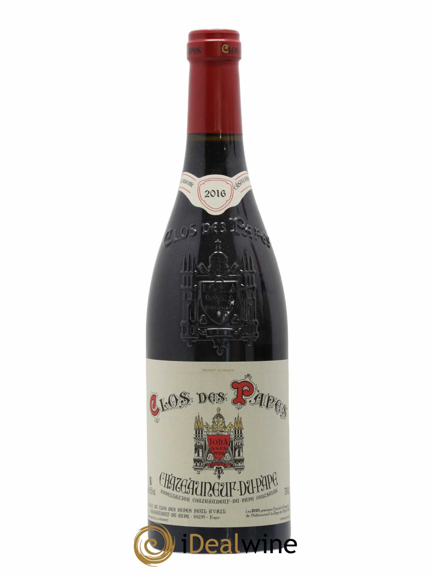 Châteauneuf-du-Pape Clos des Papes - Paul Avril 2016 - Lot de 1 bouteille - 0