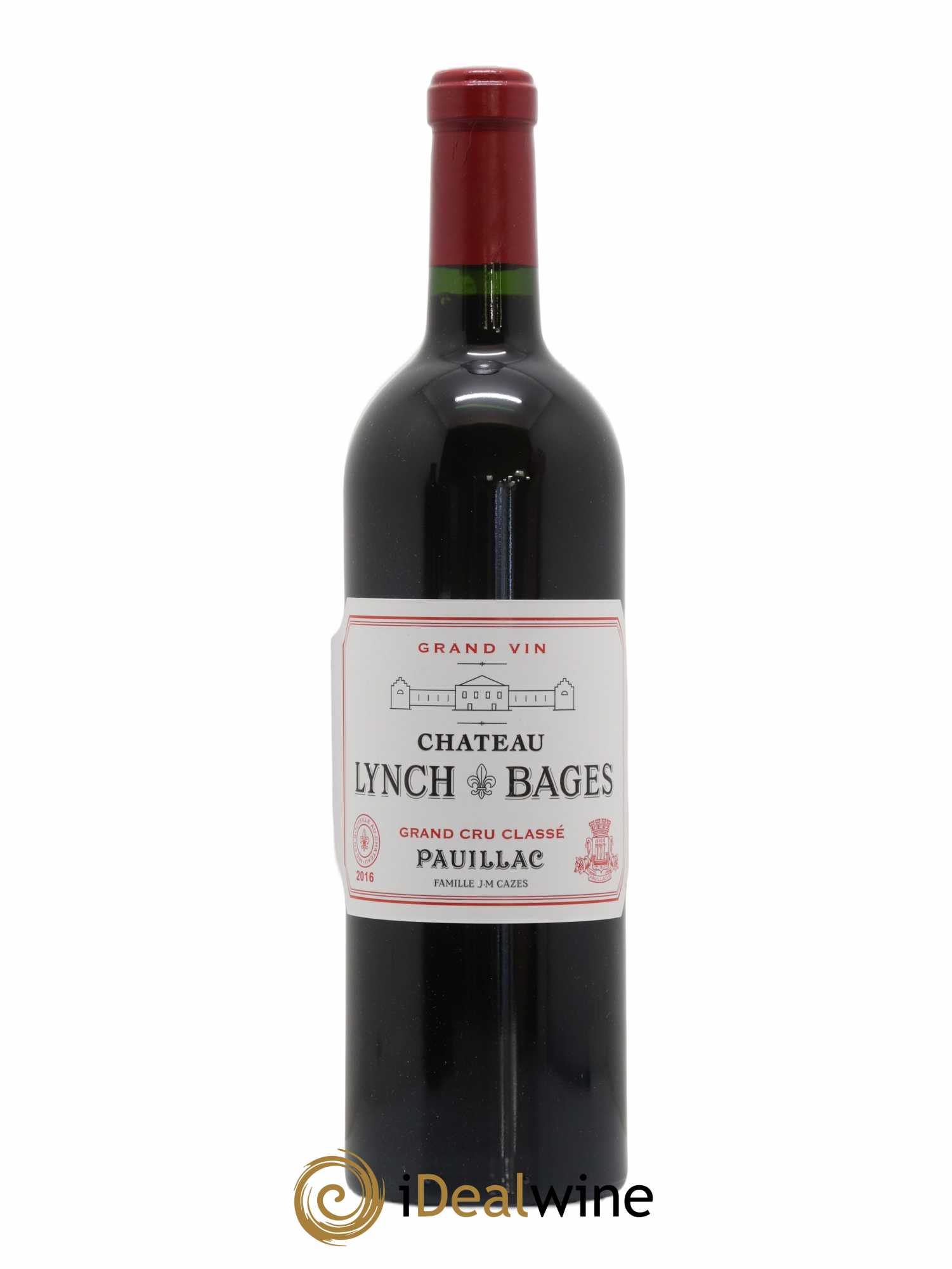 Château Lynch Bages 5ème Grand Cru Classé 2016 - Lot de 1 bouteille - 0