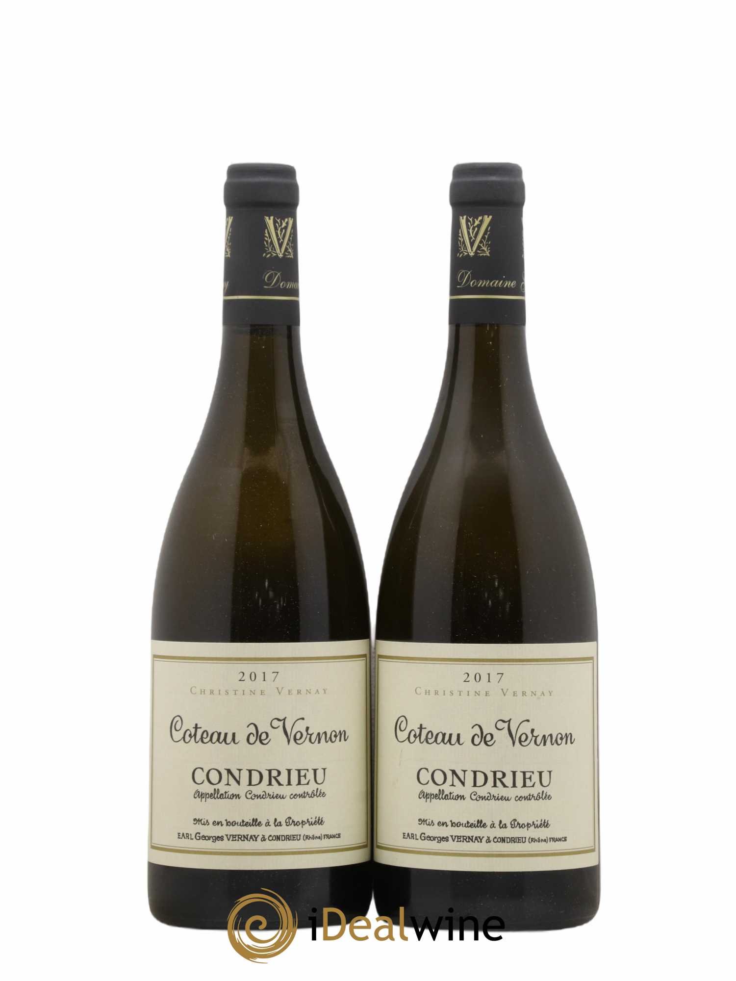 Condrieu Coteau de Vernon Georges Vernay 2017 - Lot de 2 bouteilles - 0