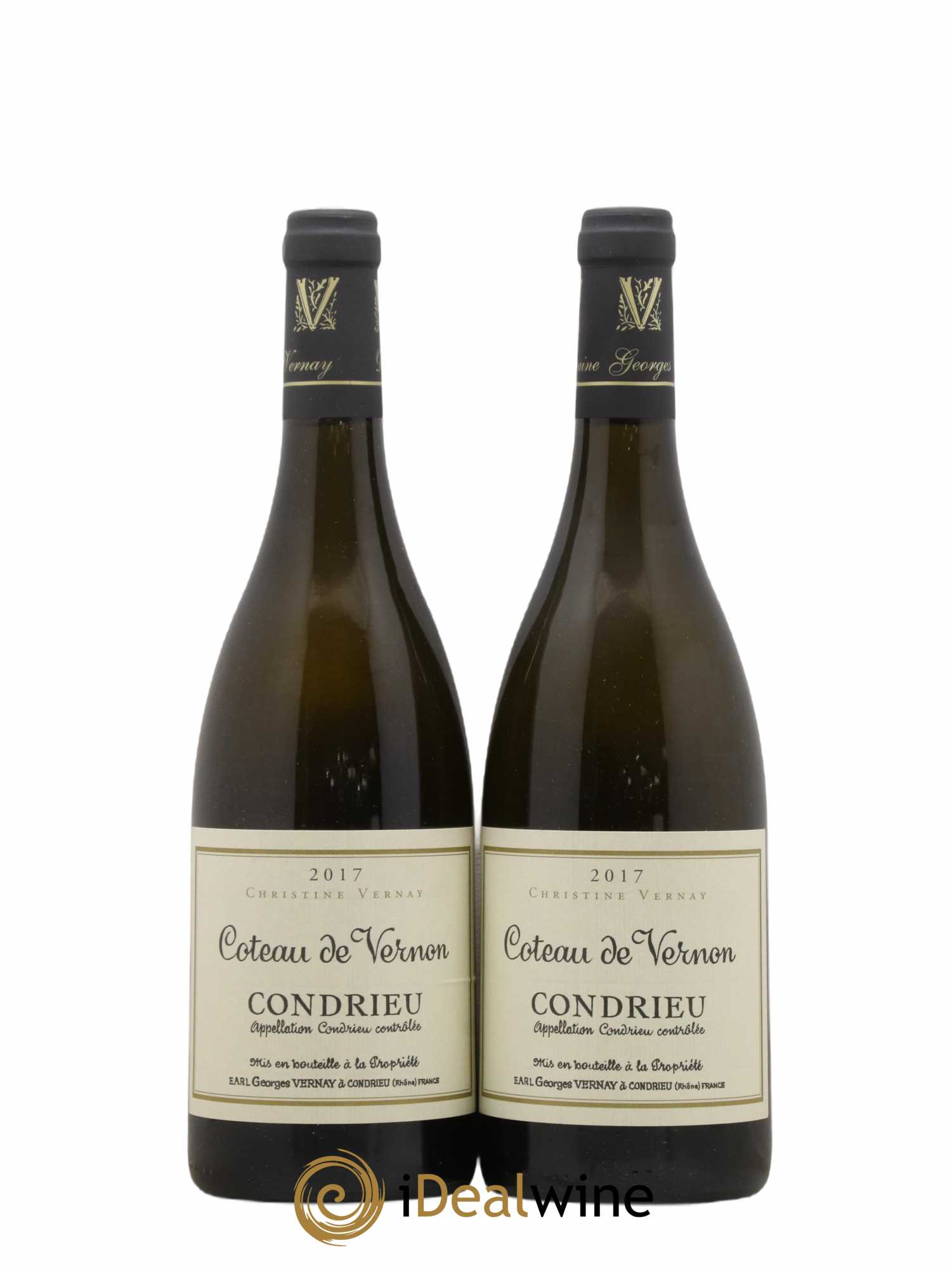 Condrieu Coteau de Vernon Georges Vernay 2017 - Lot de 2 bouteilles - 0