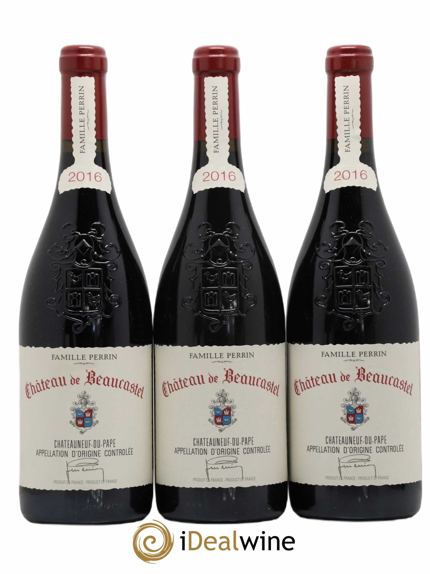 Châteauneuf-du-Pape Château de Beaucastel Famille Perrin 2016 - Lot de 6 bouteilles - 2