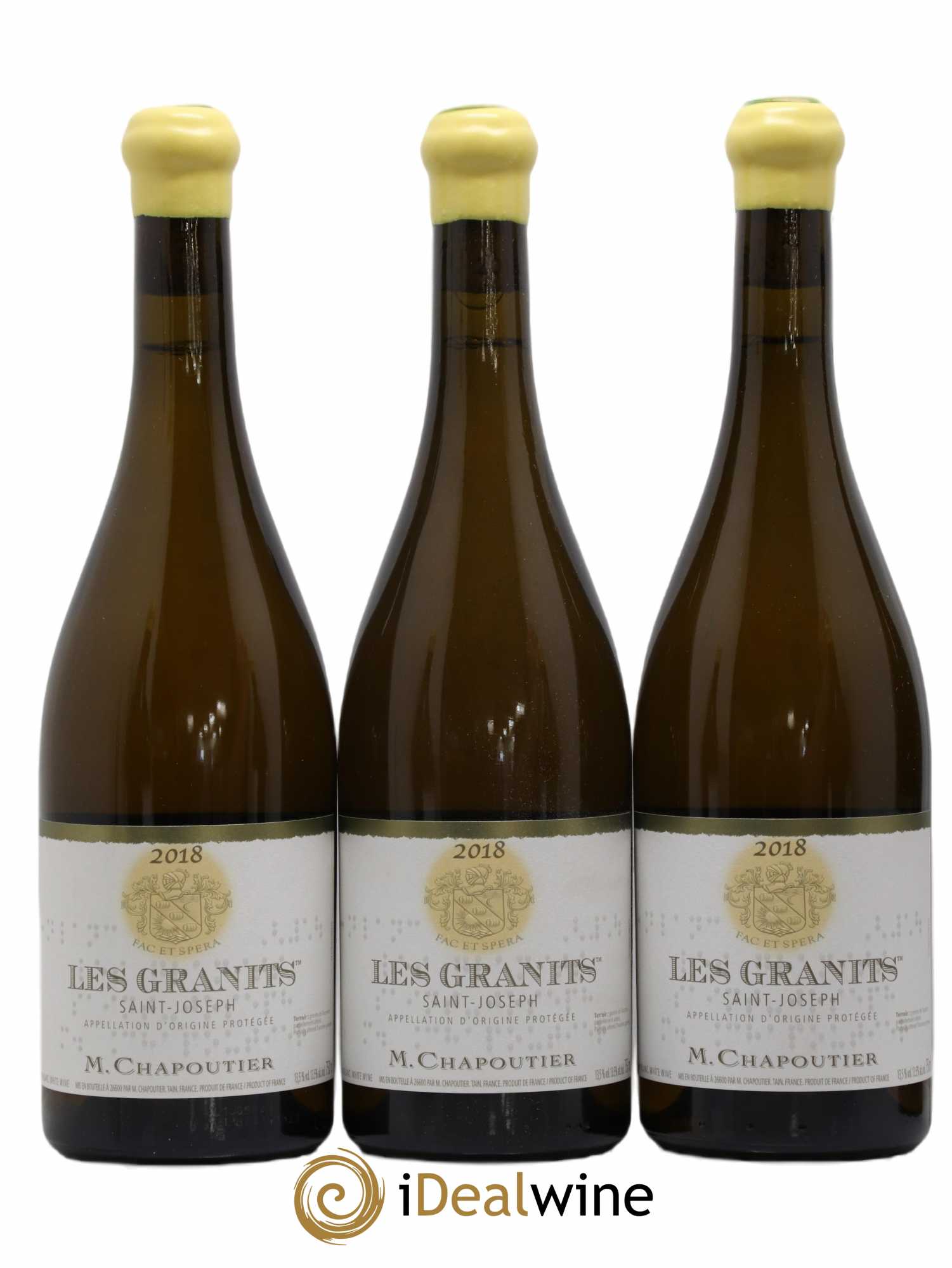 Saint-Joseph Les Granits Chapoutier 2018 - Lot de 6 bouteilles - 1