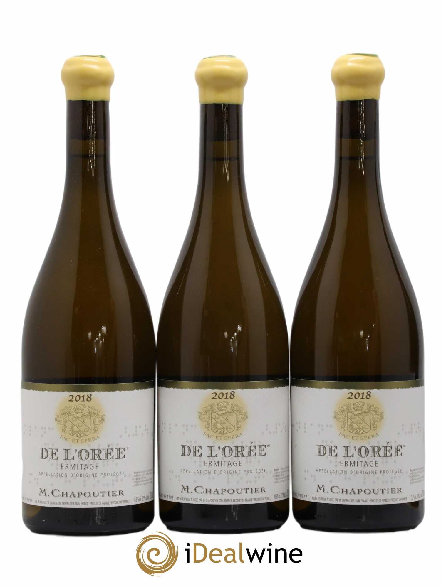 Hermitage Ermitage de l'Orée Chapoutier 2018 - Posten von 5 Flaschen - 1