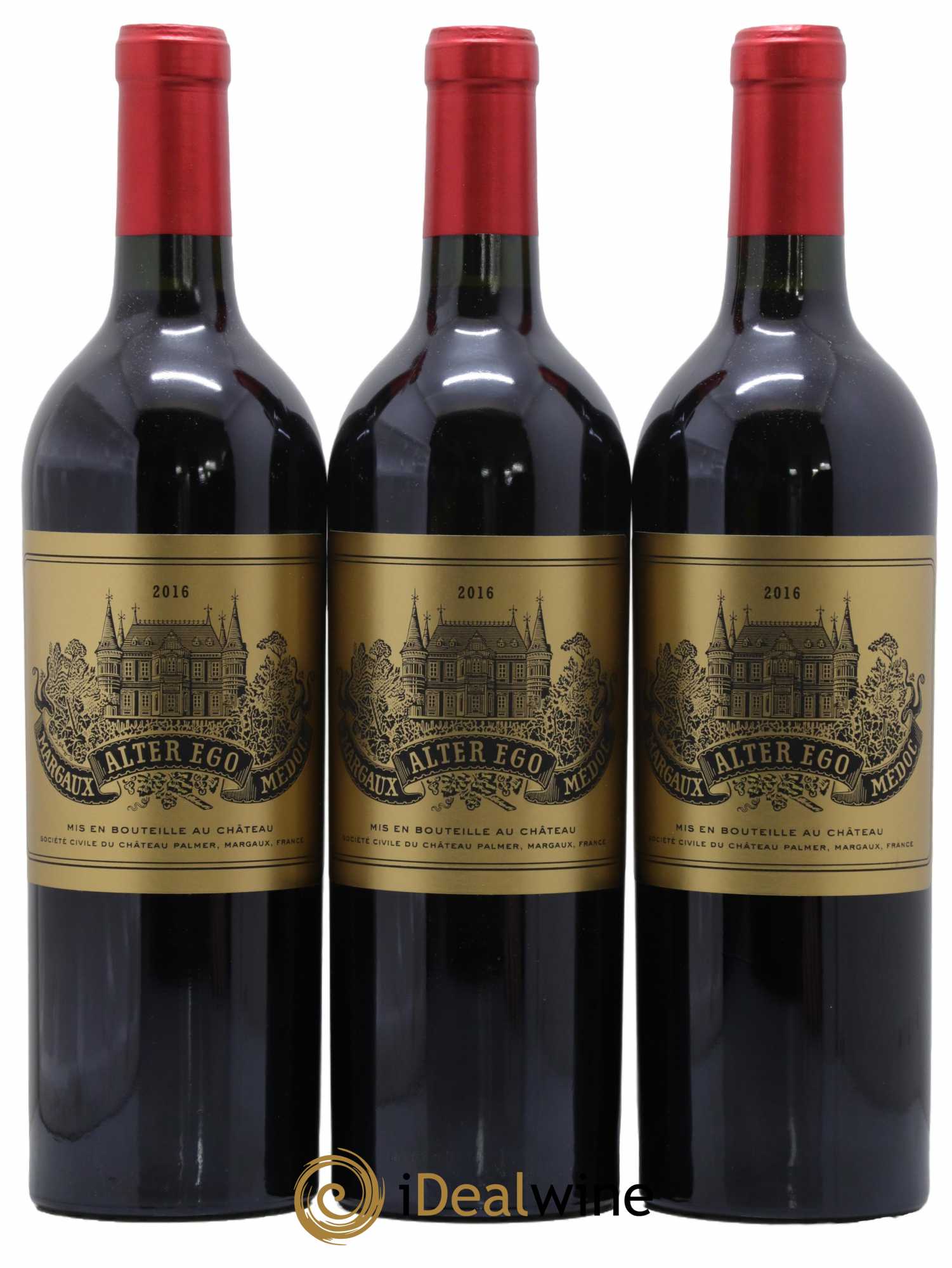 Alter Ego de Palmer Second Vin 2016 - Lot de 3 bouteilles - 0
