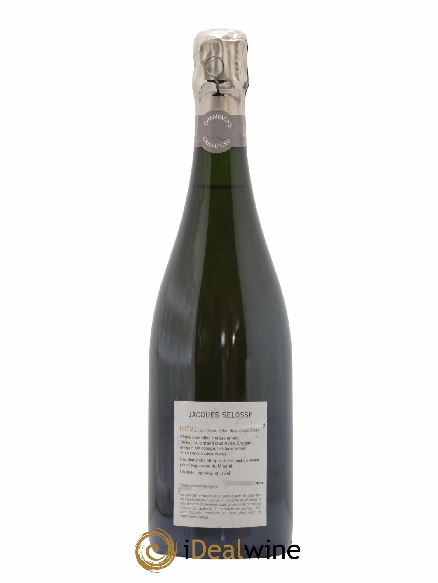 Initial Brut Jacques Selosse - Lot de 1 bouteille - 1