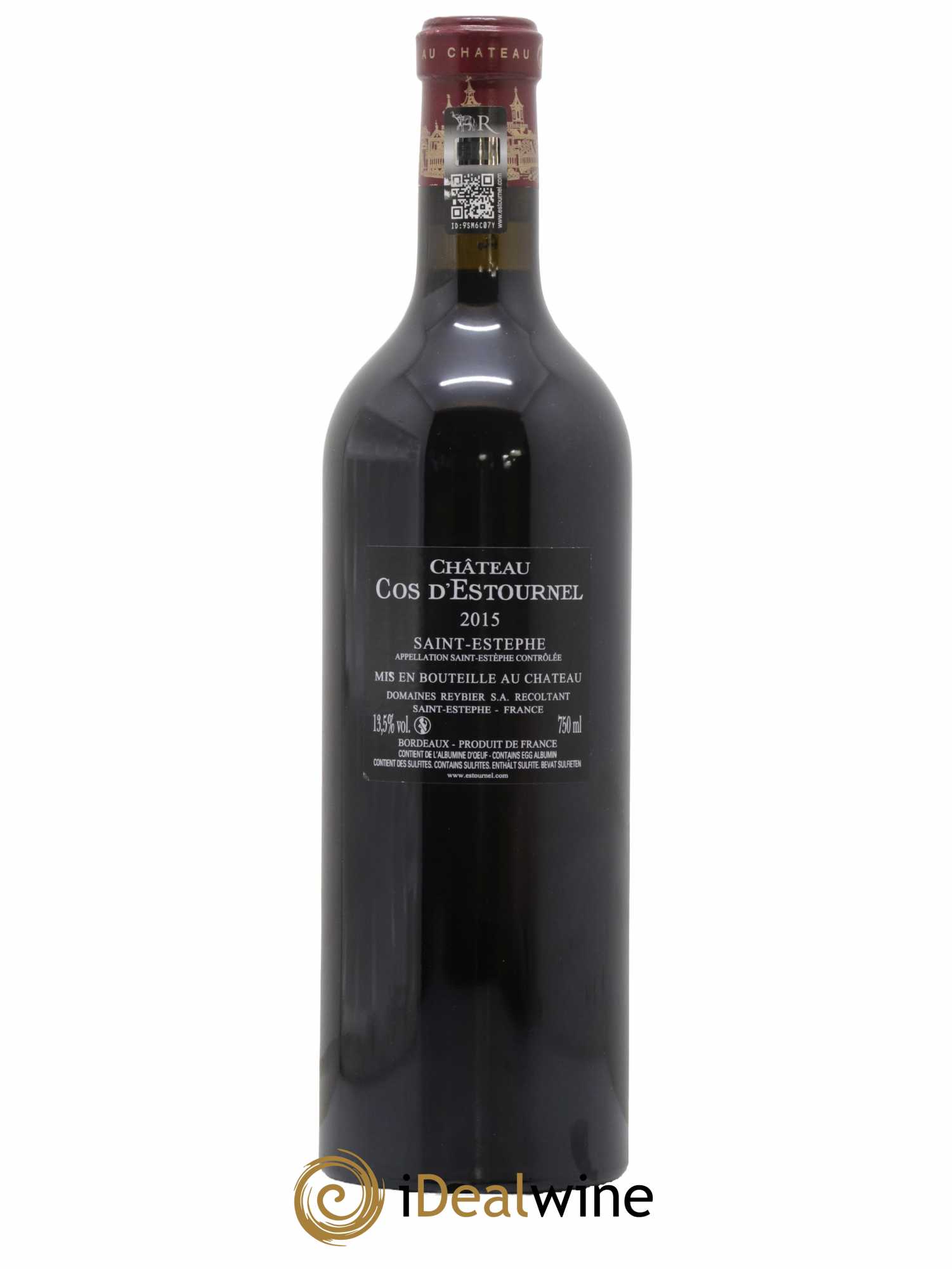 Cos d'Estournel 2ème Grand Cru Classé 2015 - Lot de 1 bouteille - 1