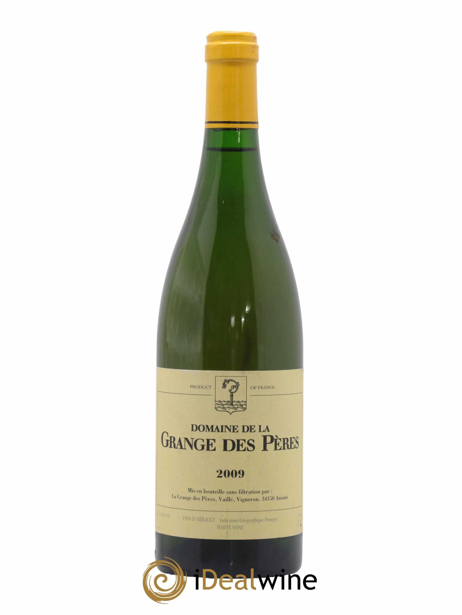 Pays d'Hérault Grange des Pères Laurent Vaillé 2009 - Lot de 1 bouteille - 0