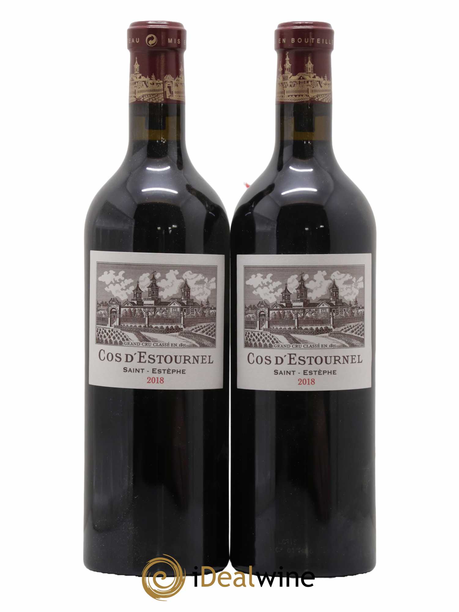Cos d'Estournel 2ème Grand Cru Classé 2018 - Lot de 2 bouteilles - 0