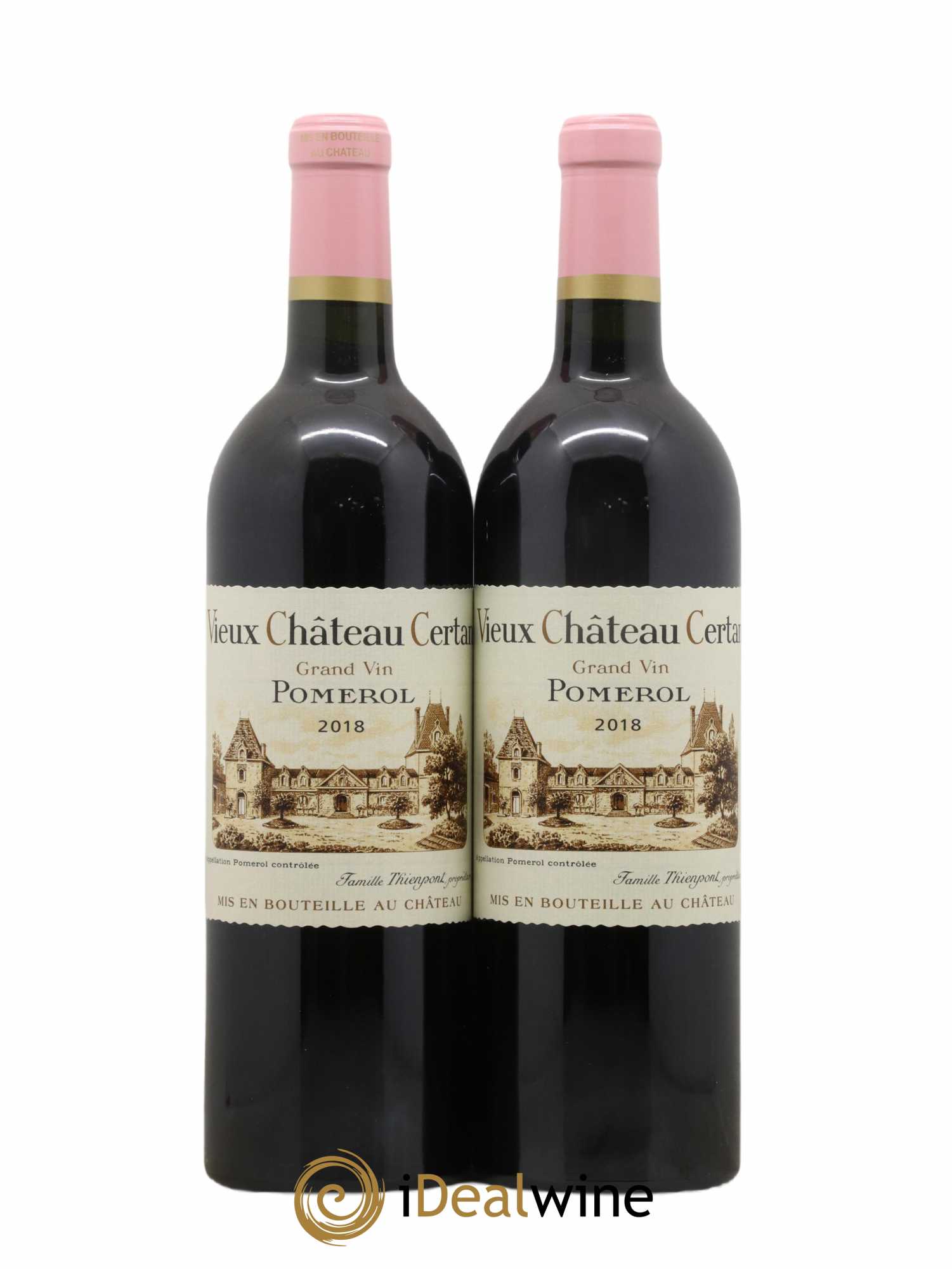 Vieux Château Certan 2018 - Lot de 2 bouteilles - 0