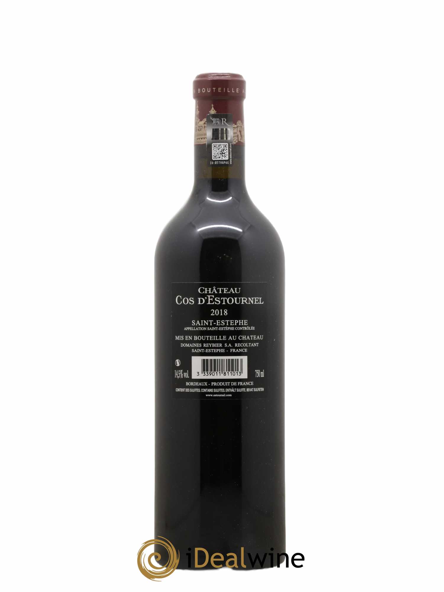 Cos d'Estournel 2ème Grand Cru Classé 2018 - Lot of 1 bottle - 1