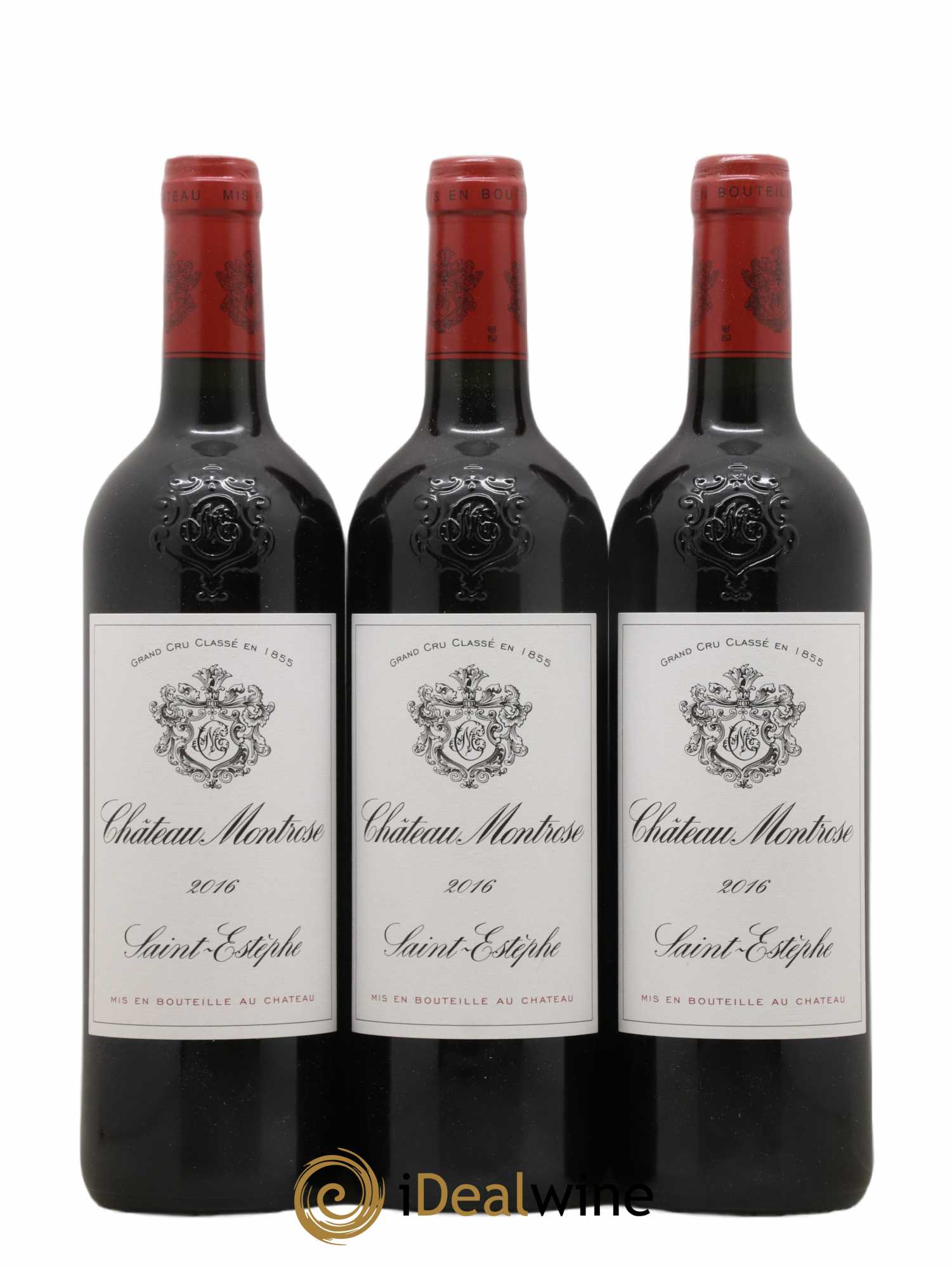 Château Montrose 2ème Grand Cru Classé 2016 - Lot de 3 bouteilles - 0