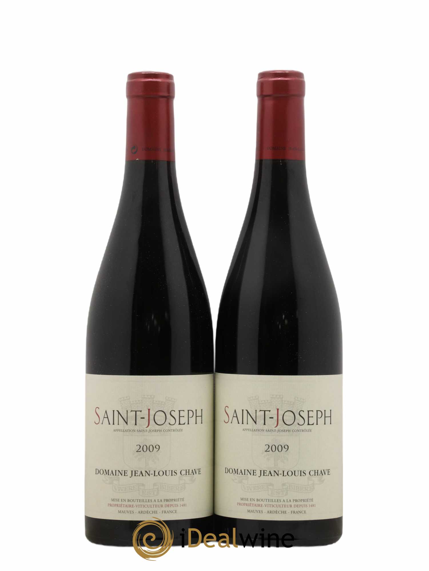 Saint-Joseph Jean-Louis Chave 2009 - Lot de 2 bouteilles - 0