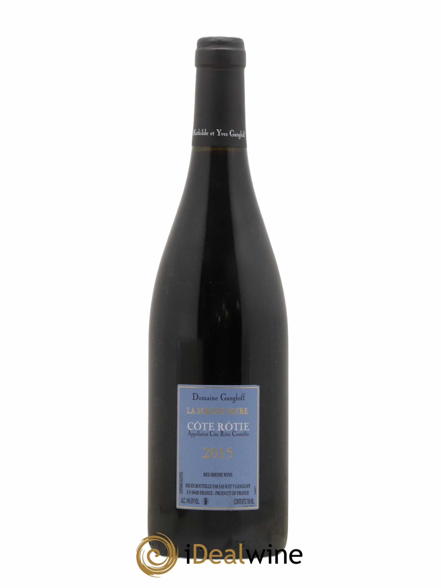 Côte-Rôtie La Sereine Noire Gangloff (Domaine) 2015 - Lot de 1 bouteille - 1