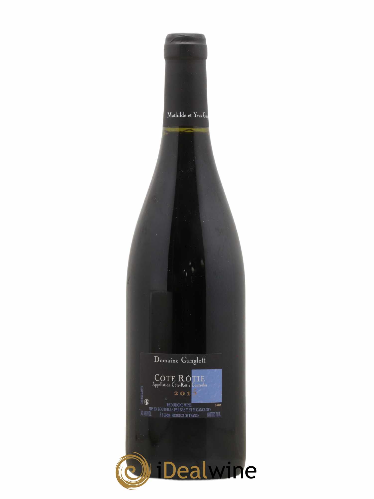 Côte-Rôtie La Barbarine Gangloff (Domaine) 2015 - Lot de 1 bouteille - 1