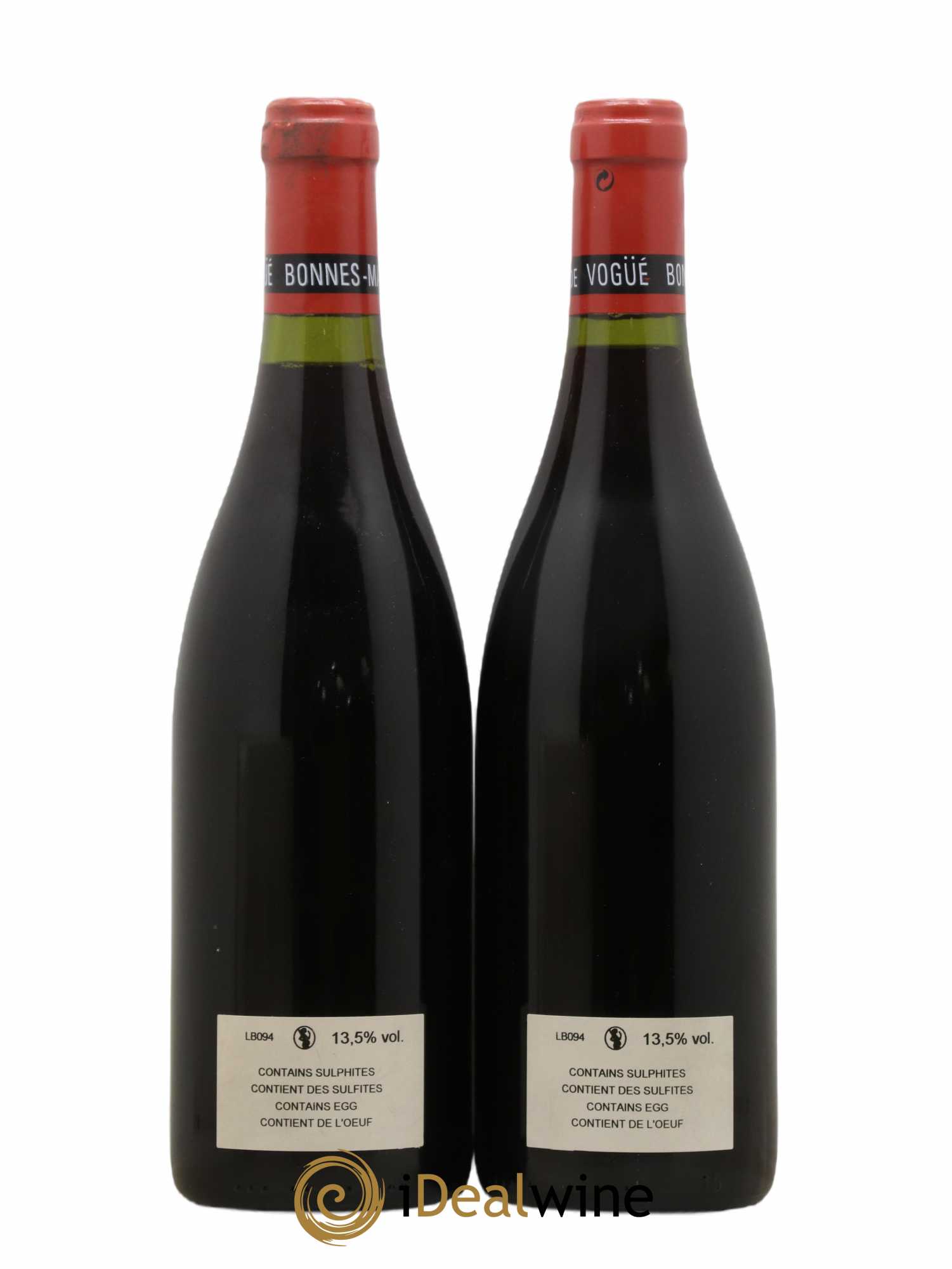 Bonnes-Mares Grand Cru Comte Georges de Vogüé 2009 - Lot of 2 bottles - 1