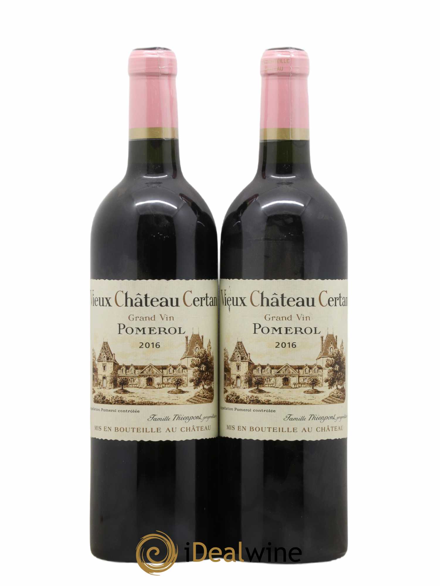 Vieux Château Certan 2016 - Lot de 2 bouteilles - 0