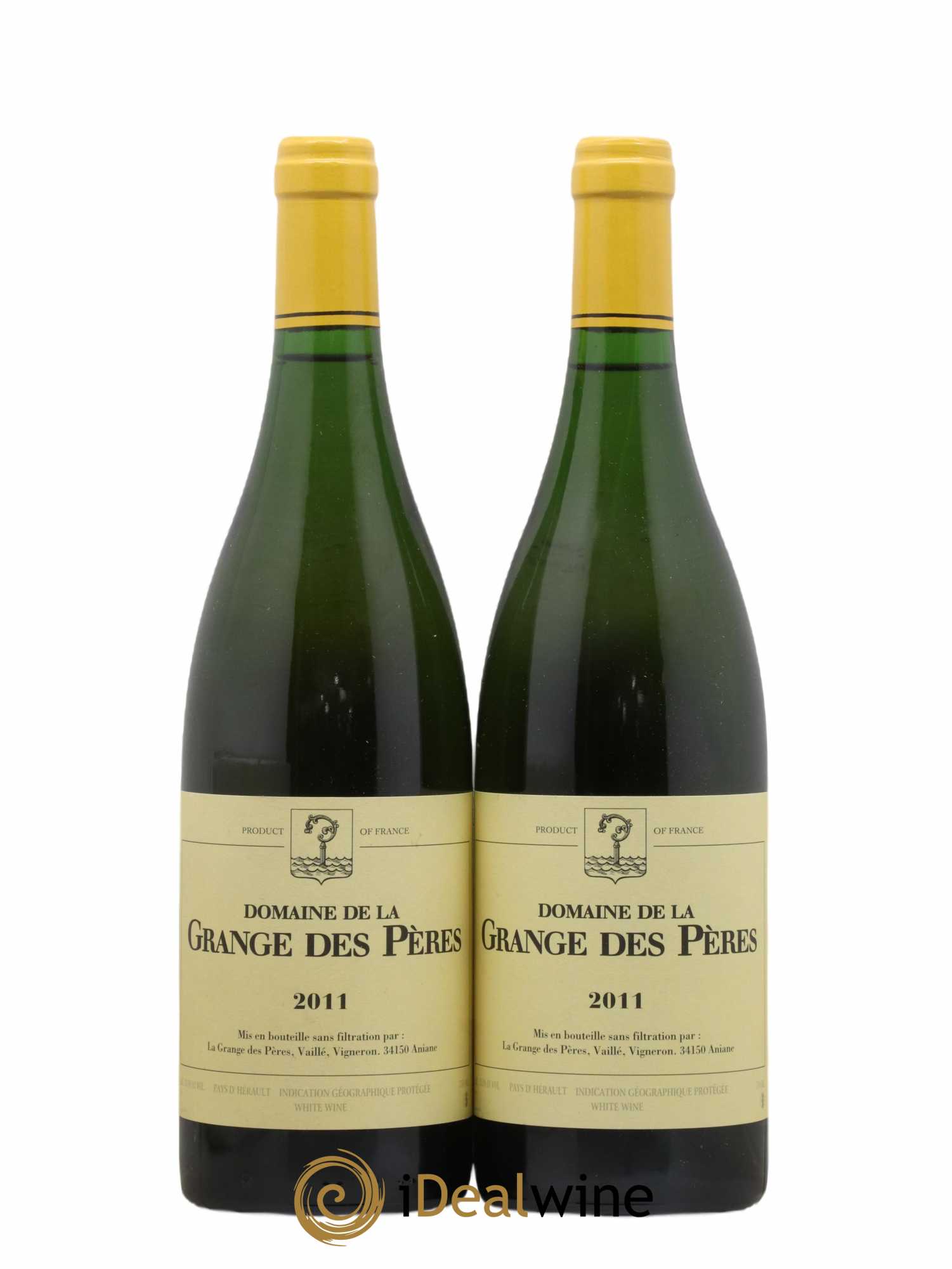 Pays d'Hérault Grange des Pères Laurent Vaillé 2011 - Lot de 2 bouteilles - 0