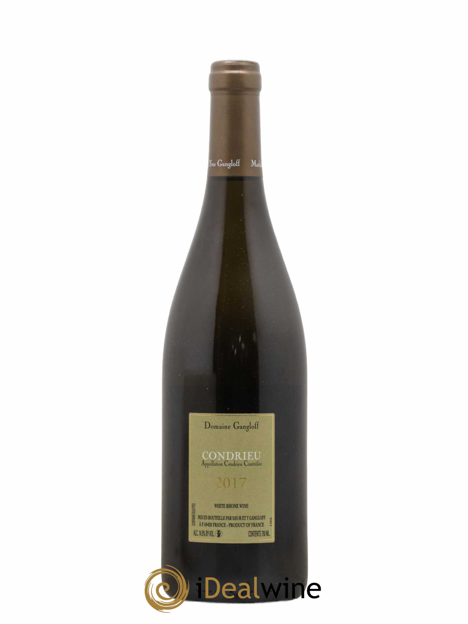 Condrieu Domaine Gangloff (Domaine) 2017 - Lot de 1 bouteille - 1