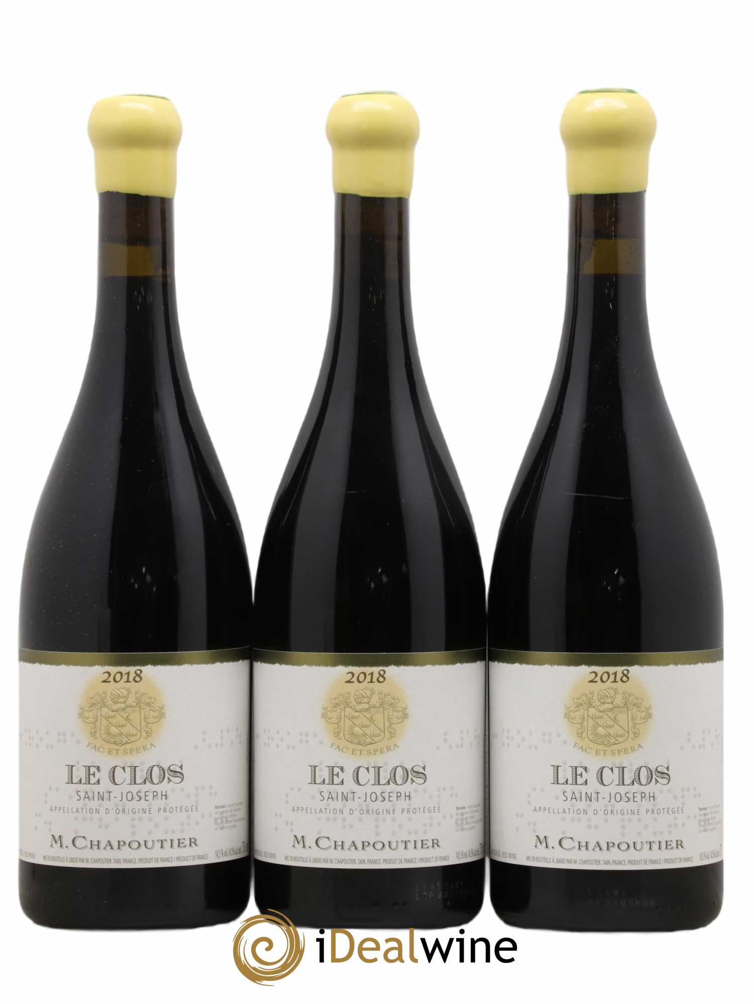 Saint-Joseph Le Clos Chapoutier 2018 - Lot de 6 bouteilles - 1