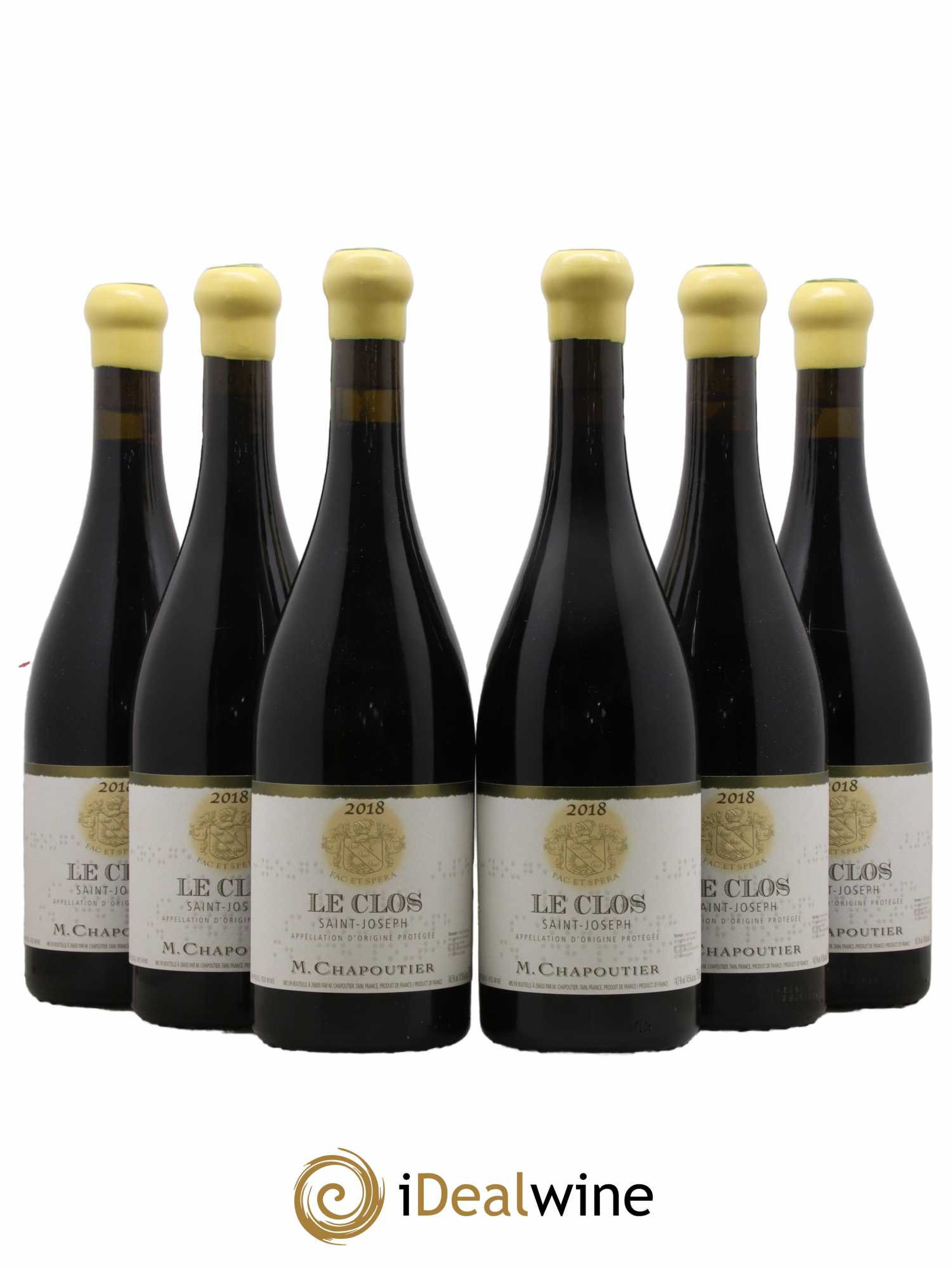 Saint-Joseph Le Clos Chapoutier 2018 - Lot de 6 bouteilles - 0