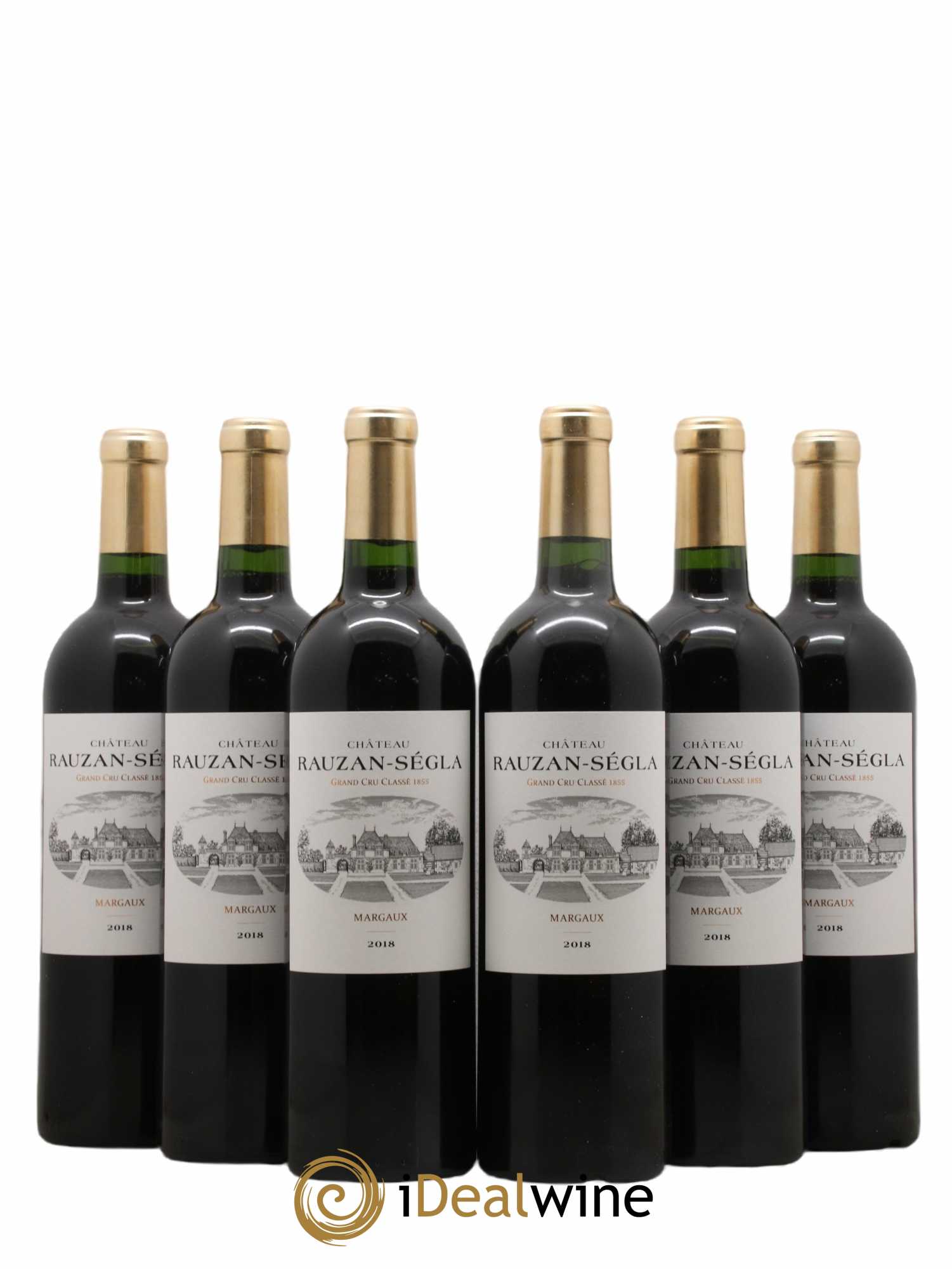 Château Rauzan Ségla Grand Cru Classé 2018 - Lot de 6 bouteilles - 0