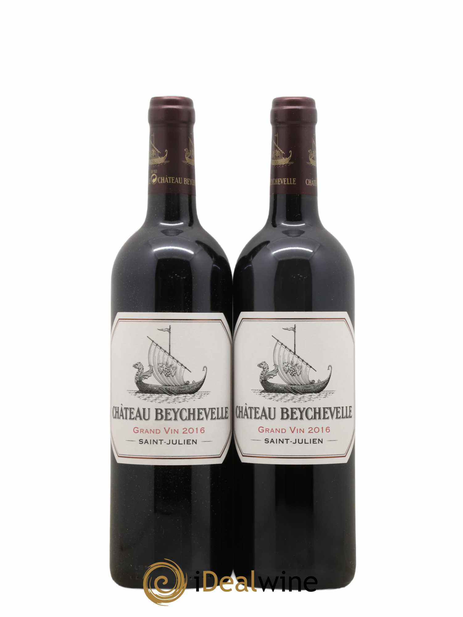 Château Beychevelle 4ème Grand Cru Classé 2016 - Lot de 2 bouteilles - 0