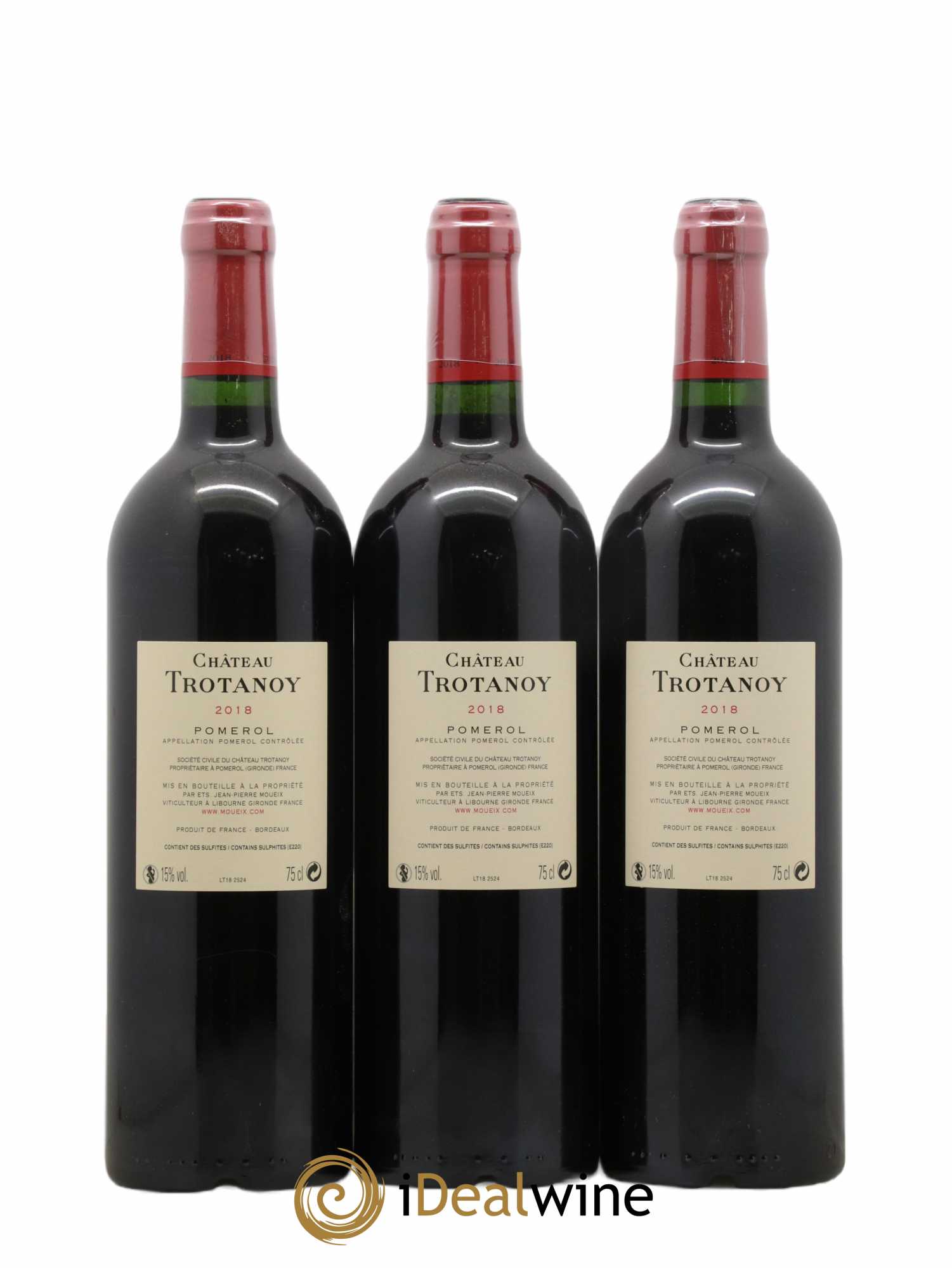 Château Trotanoy 2018 - Lot de 6 bouteilles - 4