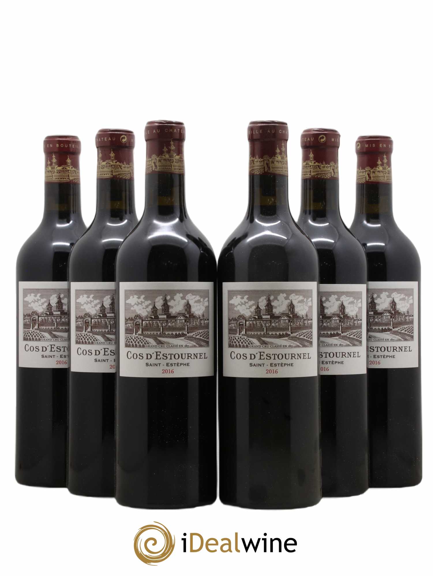 Cos d'Estournel 2ème Grand Cru Classé 2016 - Lot de 6 bouteilles - 0