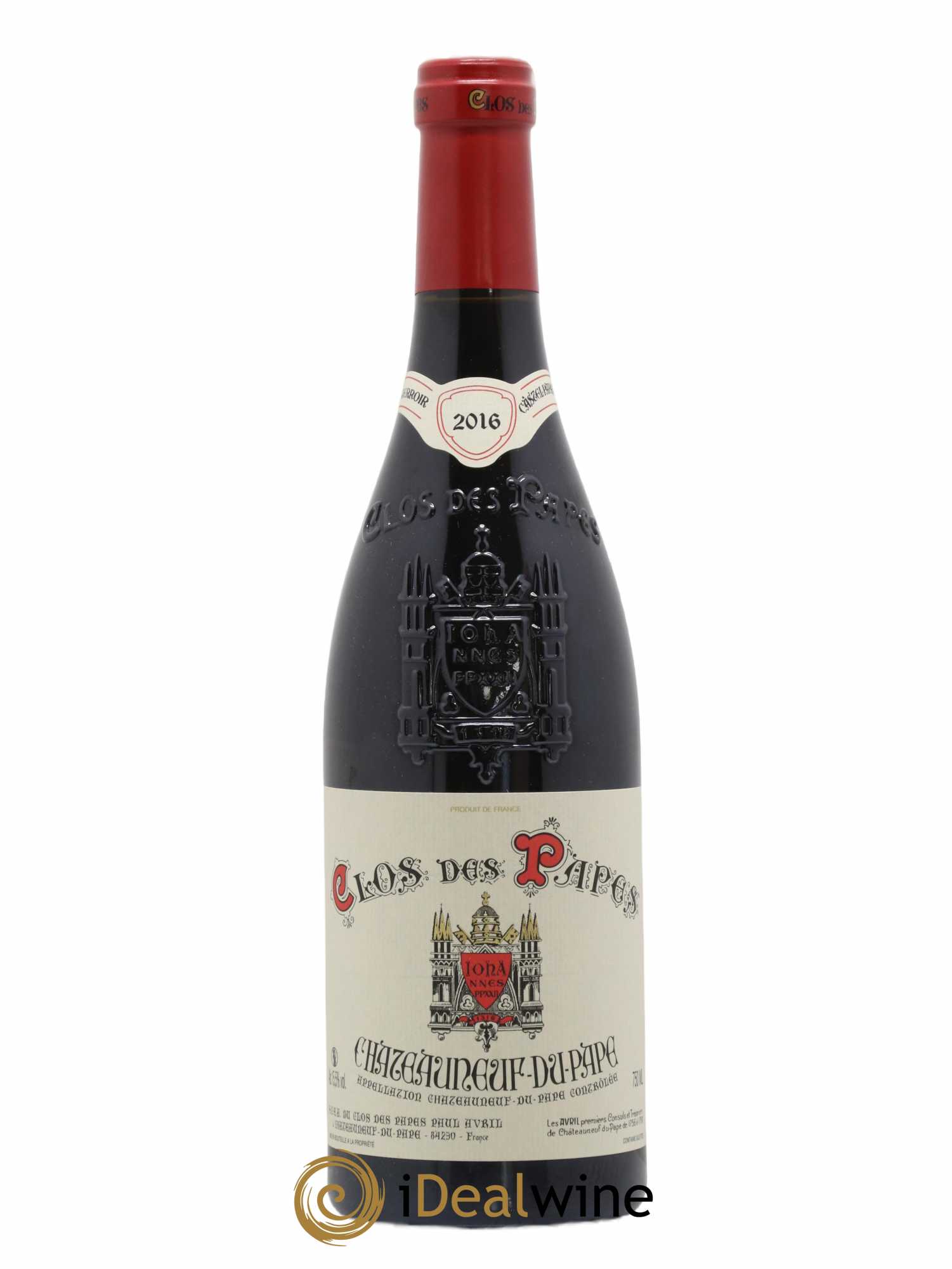 Châteauneuf-du-Pape Clos des Papes - Paul Avril 2016 - Lot de 1 bouteille - 0