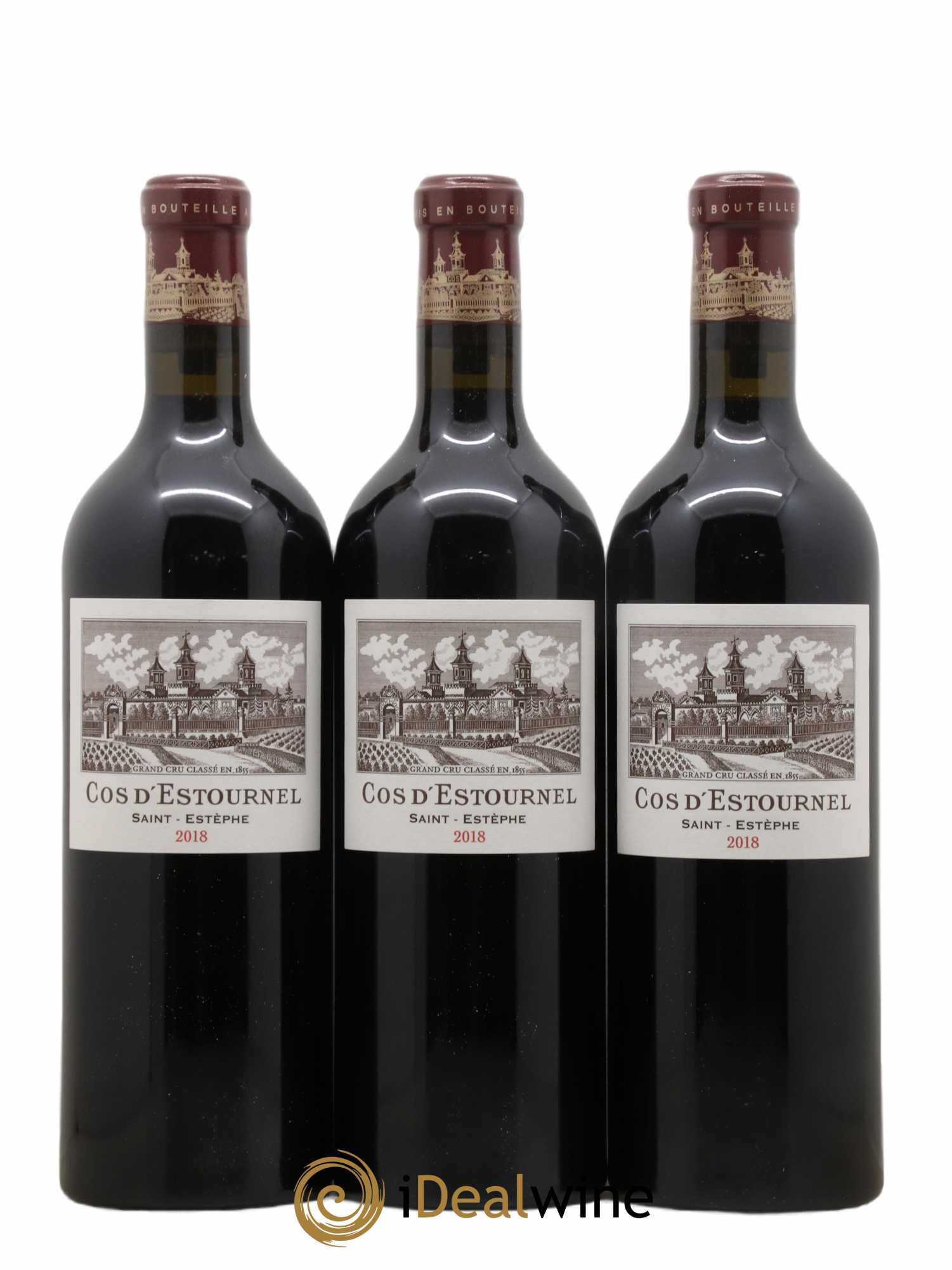 Cos d'Estournel 2ème Grand Cru Classé 2018 - Lot de 6 bouteilles - 1