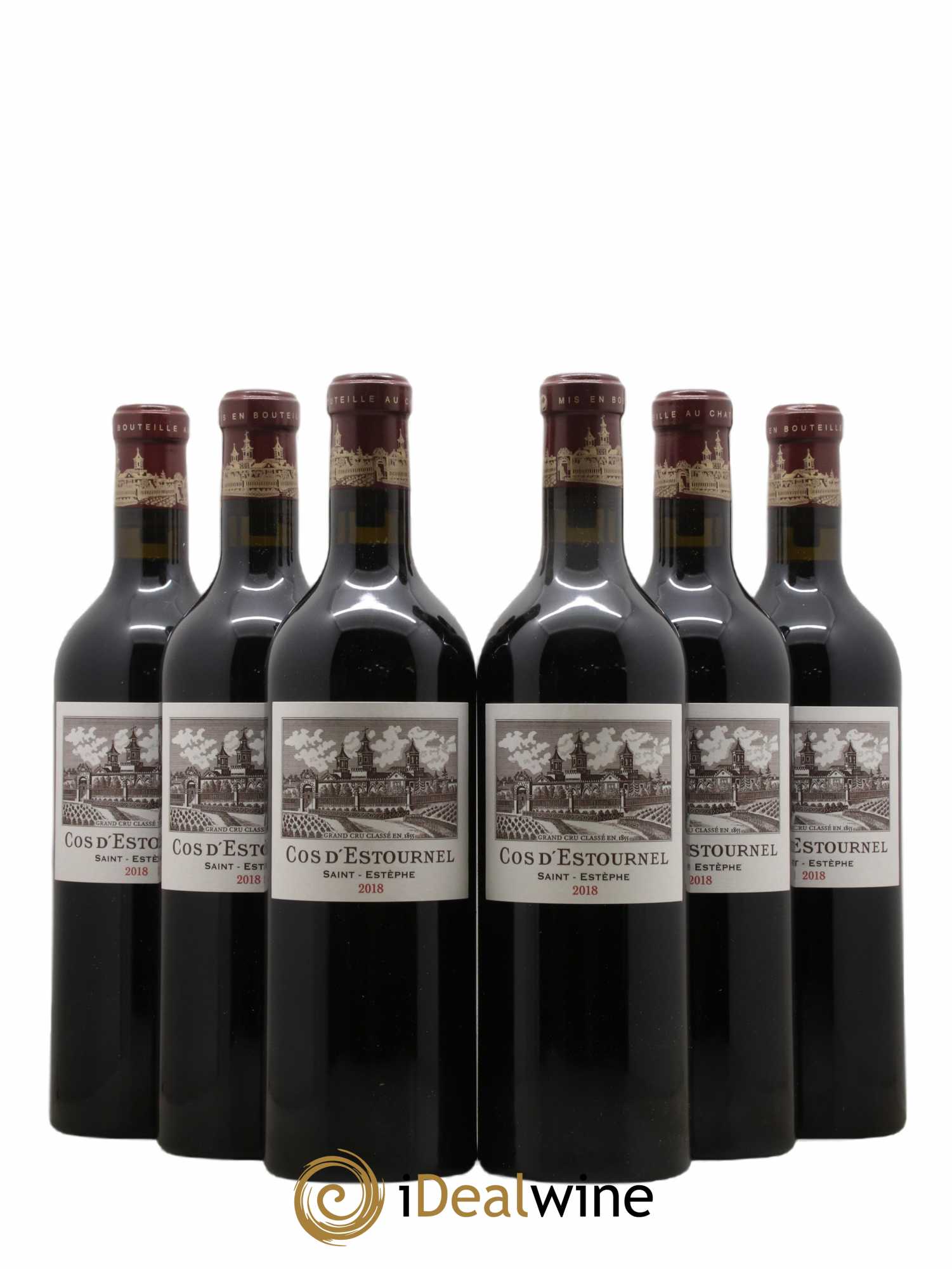 Cos d'Estournel 2ème Grand Cru Classé 2018 - Lot de 6 bouteilles - 0