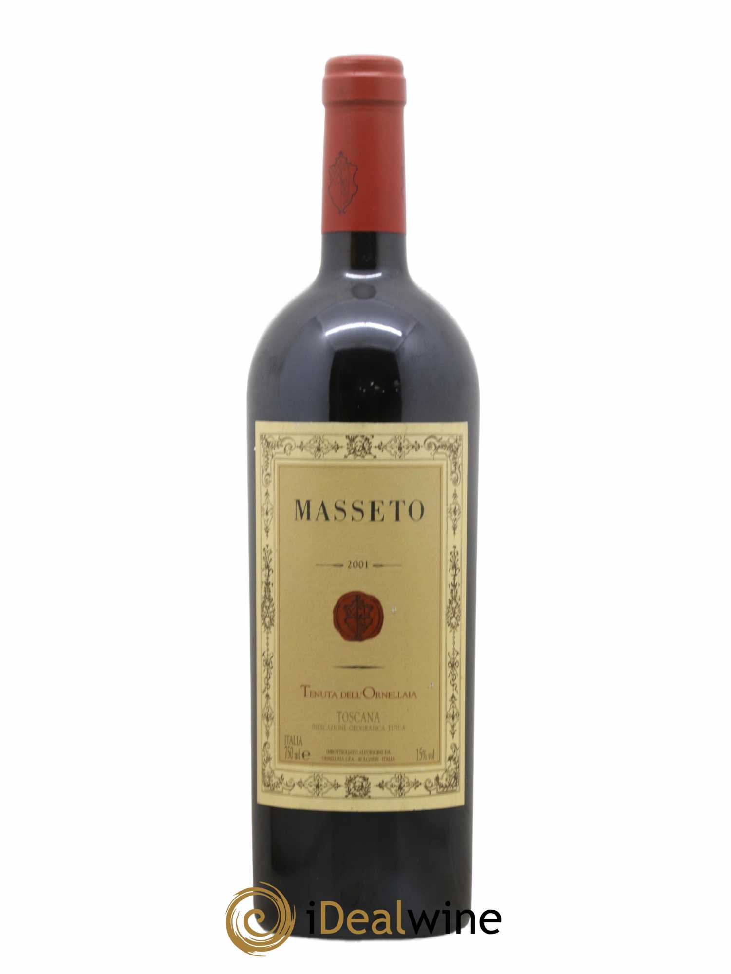Toscana IGT Tenuta Dell'Ornellaia Masseto Frescobaldi 2001 - Lot de 1 bouteille - 0