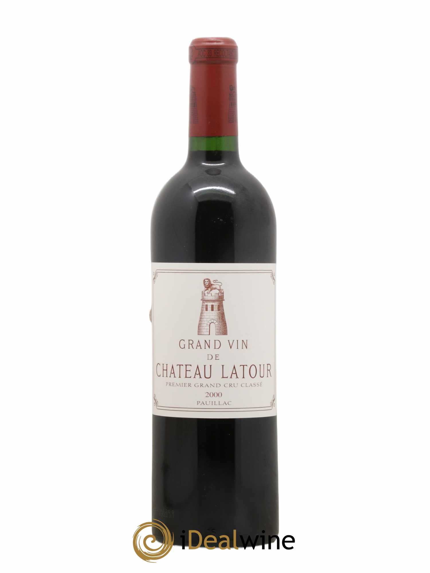 Château Latour 1er Grand Cru Classé 2000 - Lot de 1 bouteille - 0