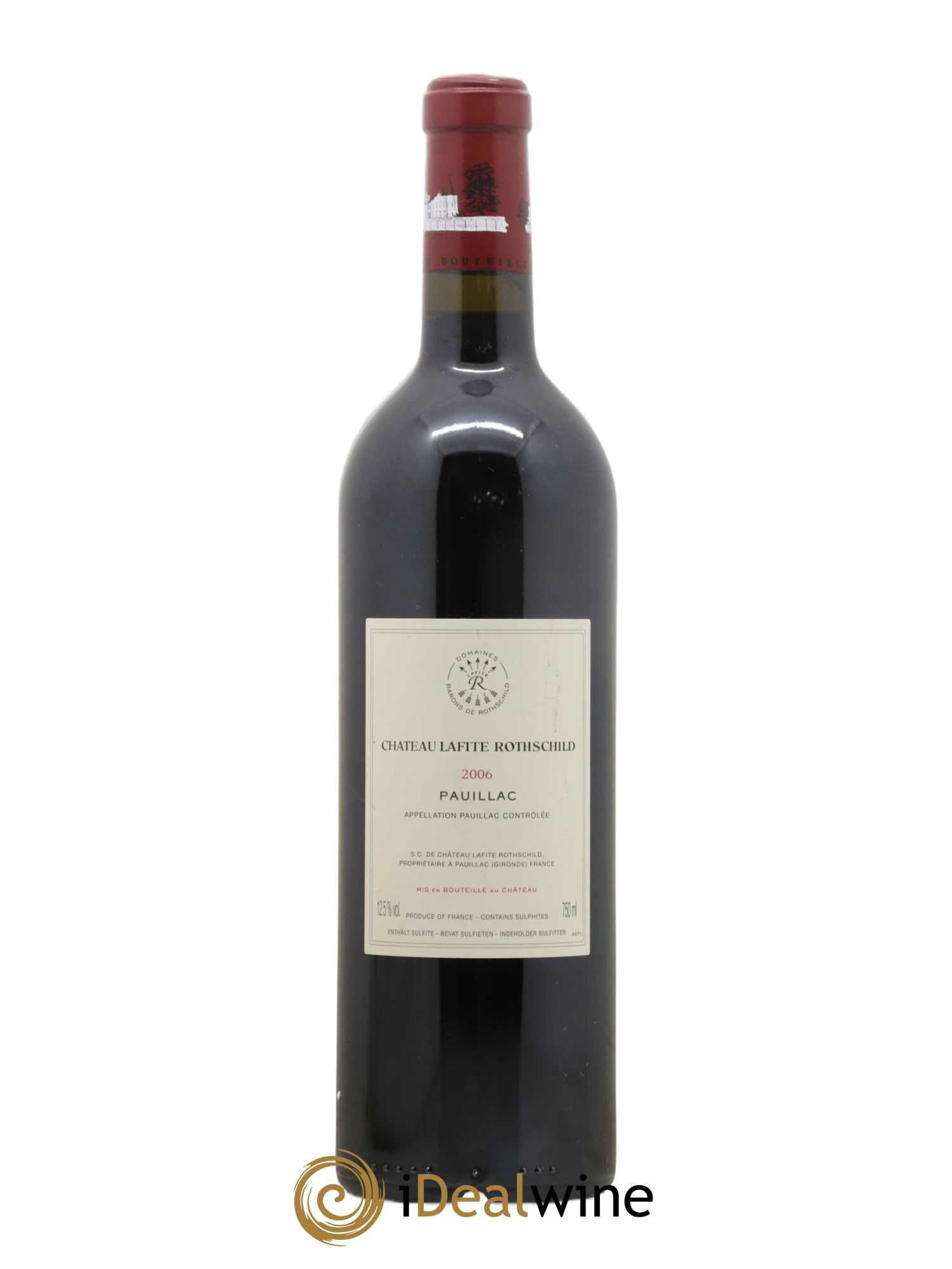 Château Lafite Rothschild 1er Grand Cru Classé 2006 - Lot de 1 bouteille - 1