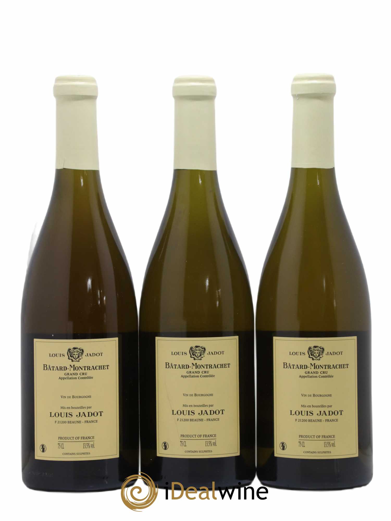 Bâtard-Montrachet Grand Cru Maison Louis Jadot 2010 - Lot de 3 bouteilles - 1