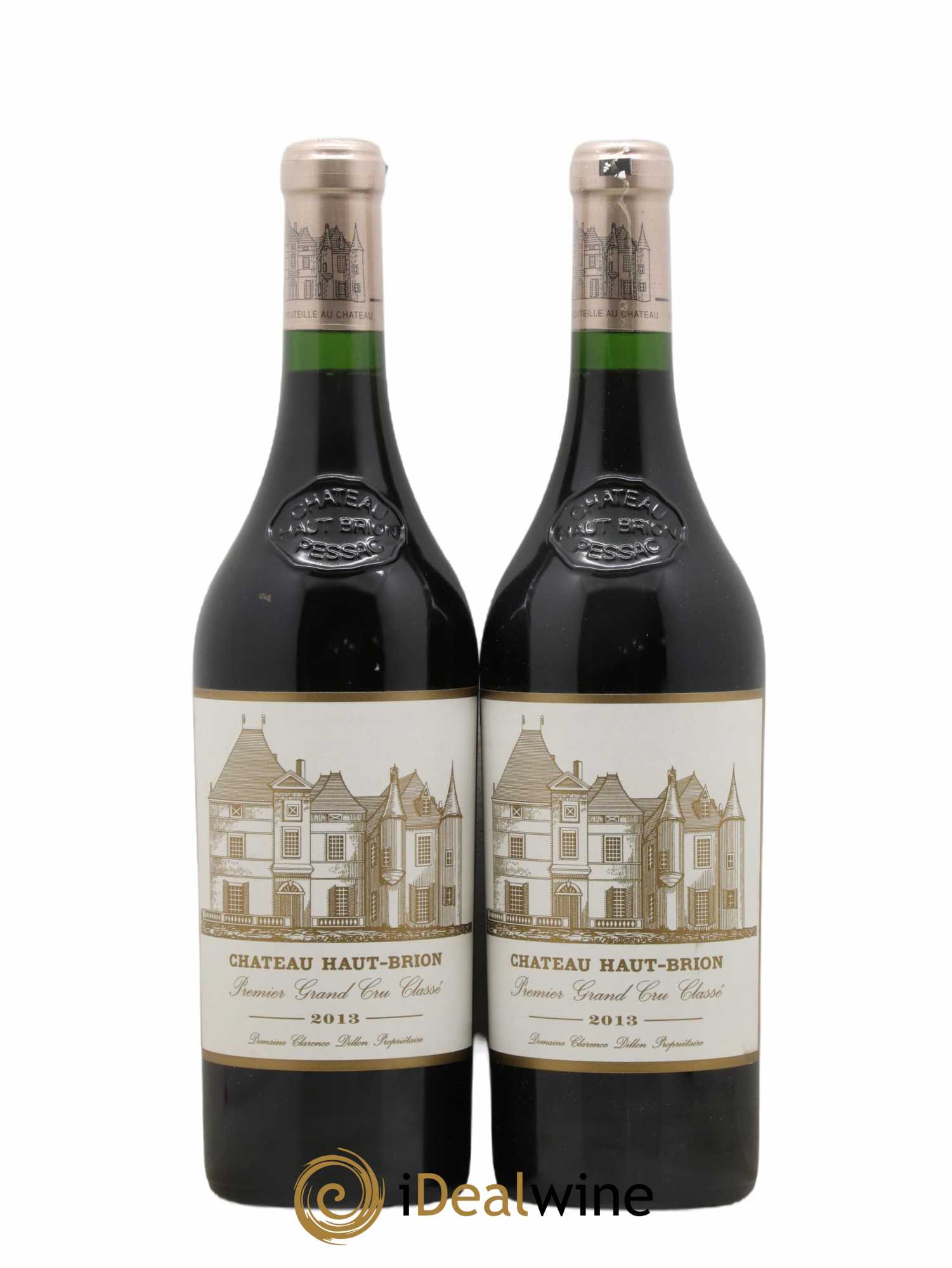 Château Haut Brion 1er Grand Cru Classé 2013 - Lot de 2 bouteilles - 0