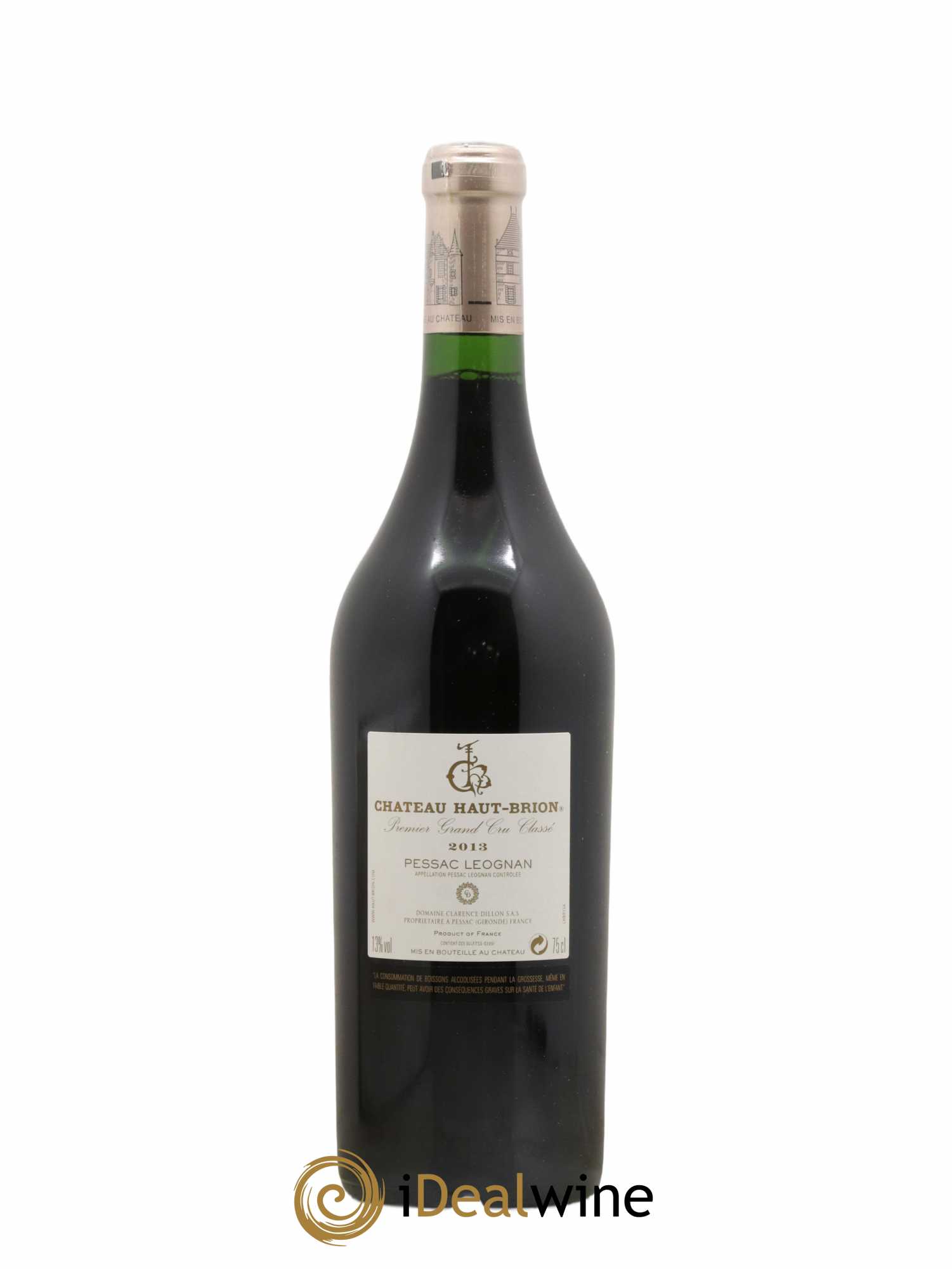 Château Haut Brion 1er Grand Cru Classé 2013 - Lot de 1 bouteille - 1
