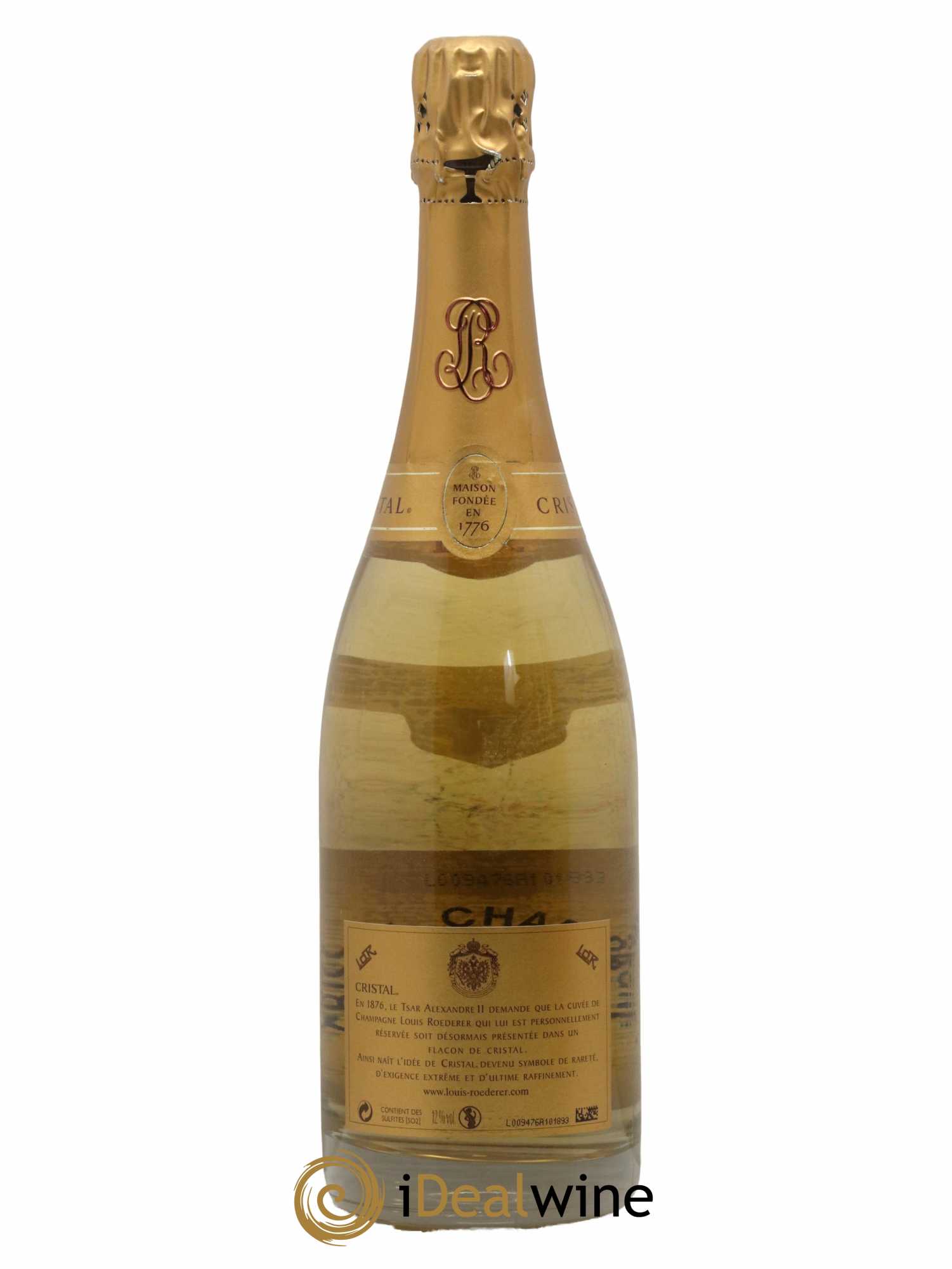 Cristal Louis Roederer 2005 - Lot de 1 bouteille - 1